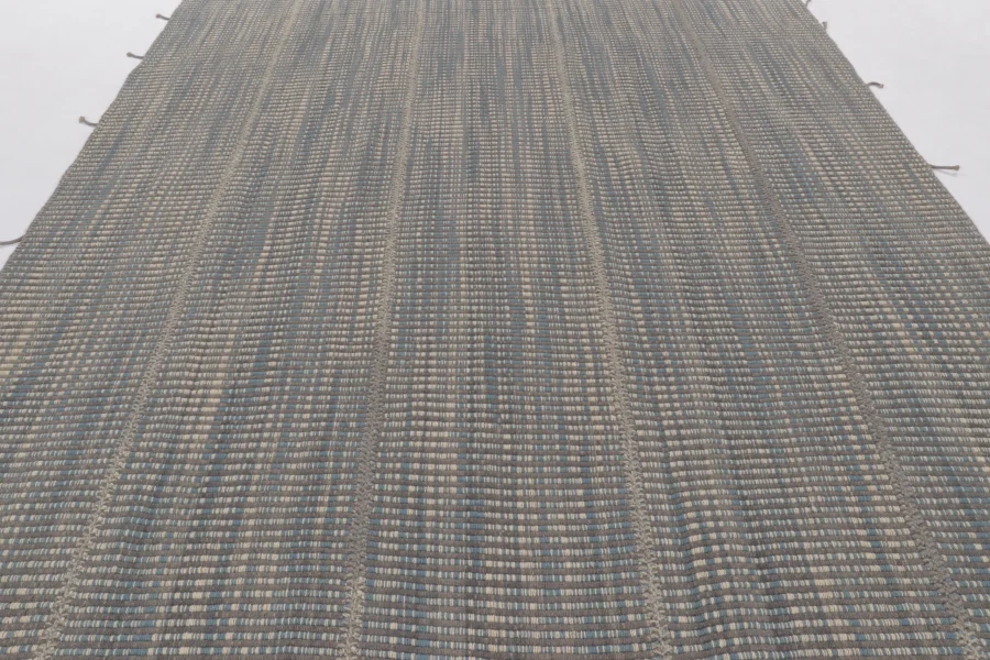 Modern Striped Kilim Rug