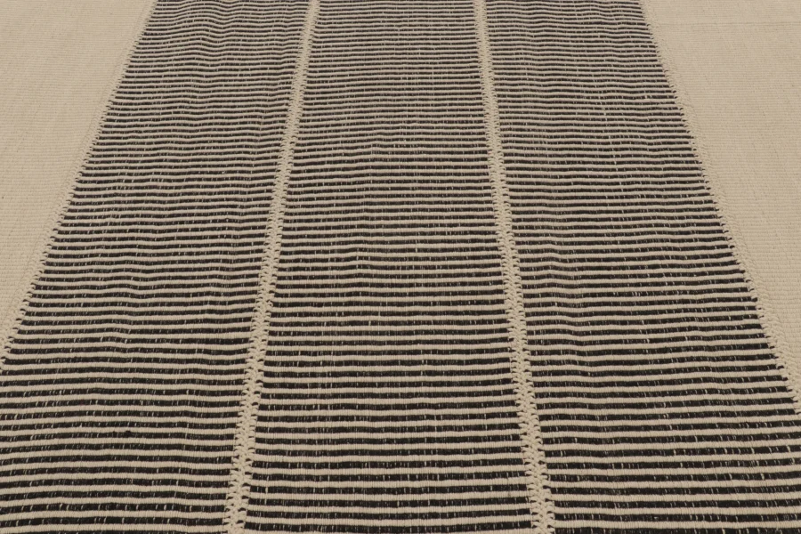 Modern Striped Kilim Rug