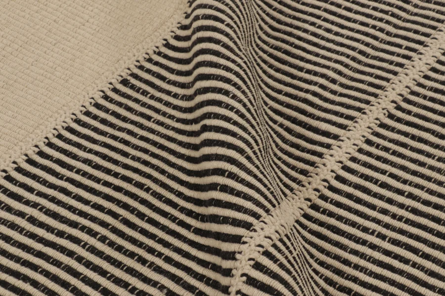 Modern Striped Kilim Rug