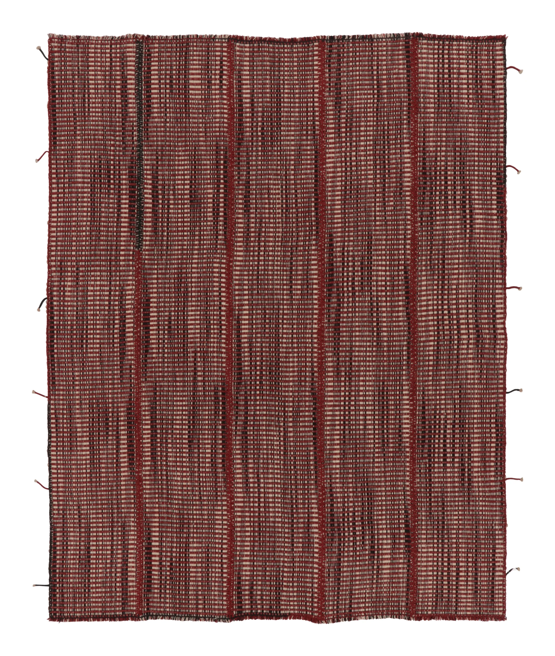 Modern Striped Kilim Rug
