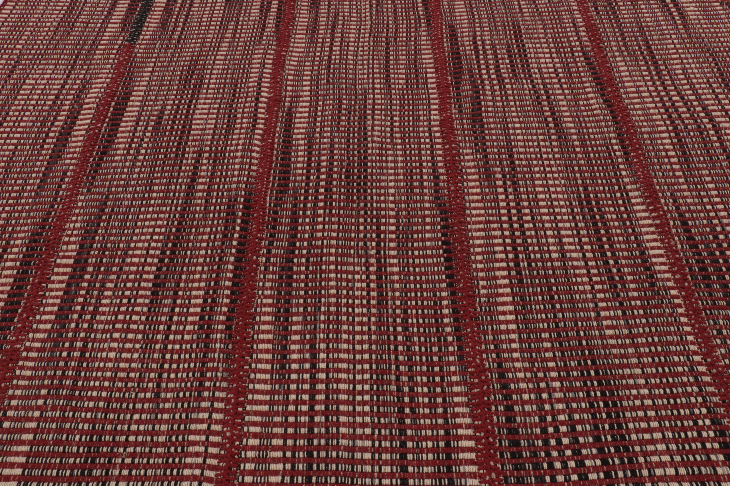 Modern Striped Kilim Rug