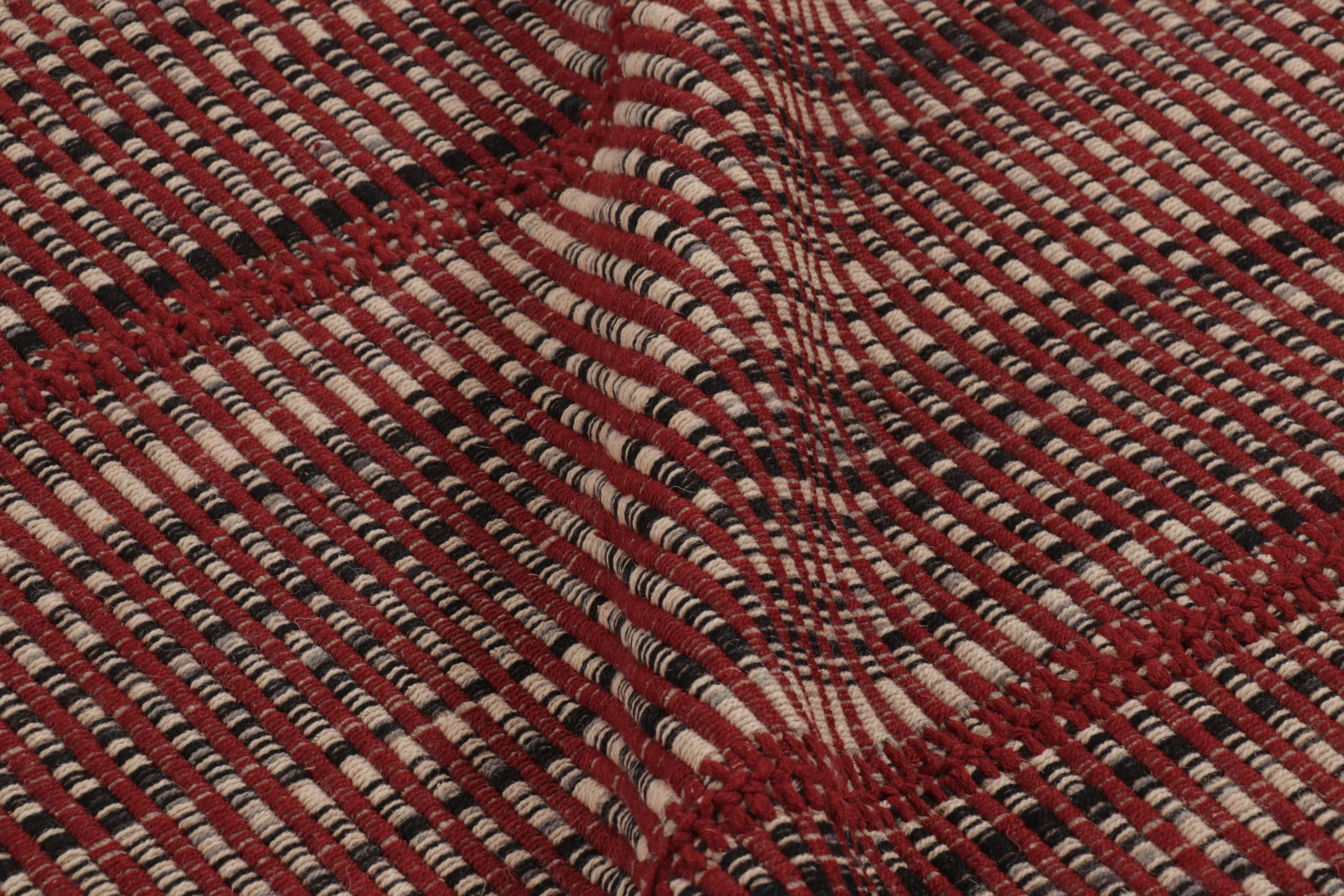Modern Striped Kilim Rug