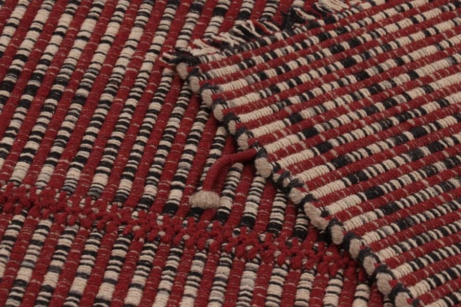 Modern Striped Kilim Rug