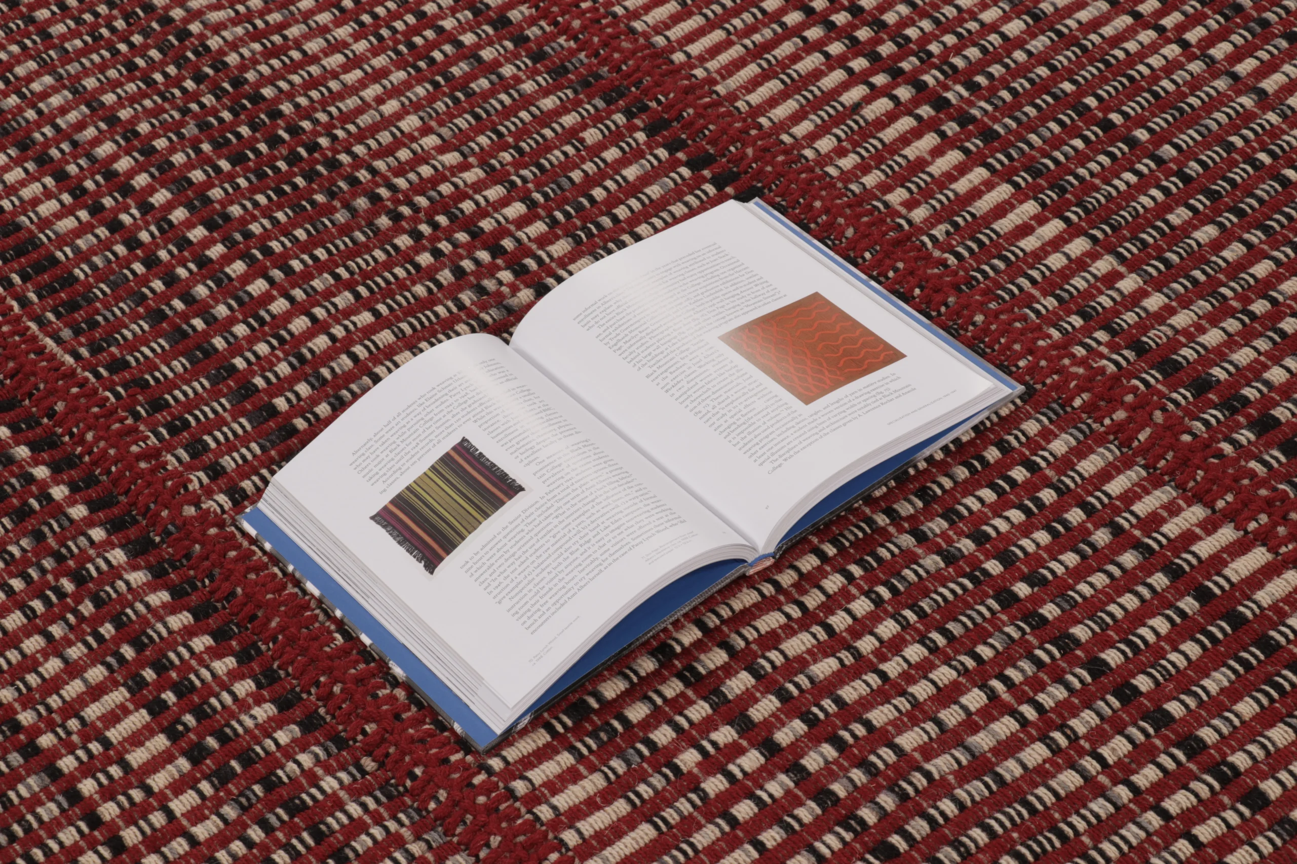 Modern Striped Kilim Rug