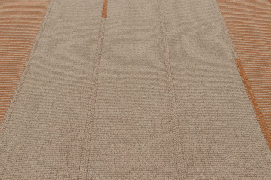 Modern Striped Kilim Rug