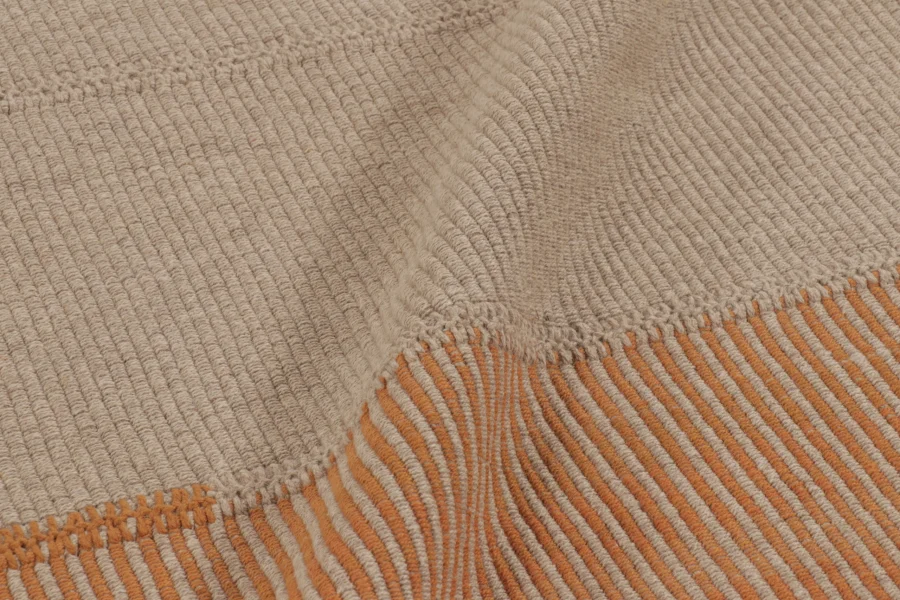 Modern Striped Kilim Rug