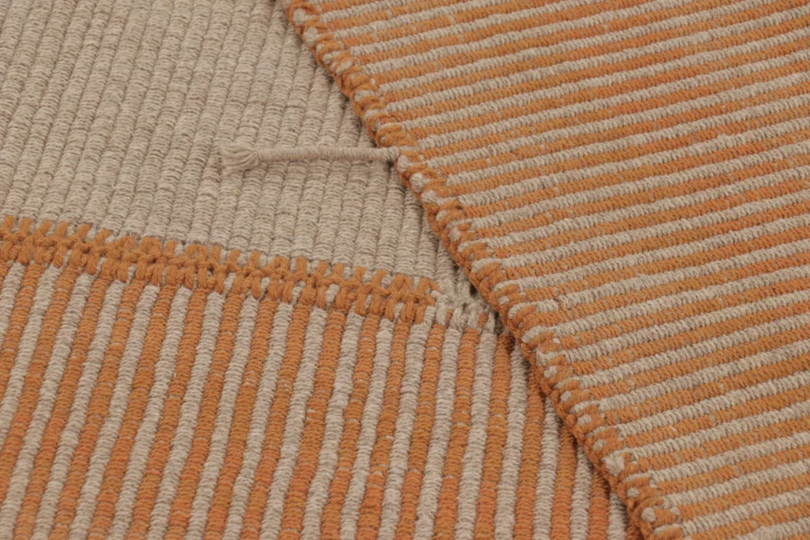 Modern Striped Kilim Rug
