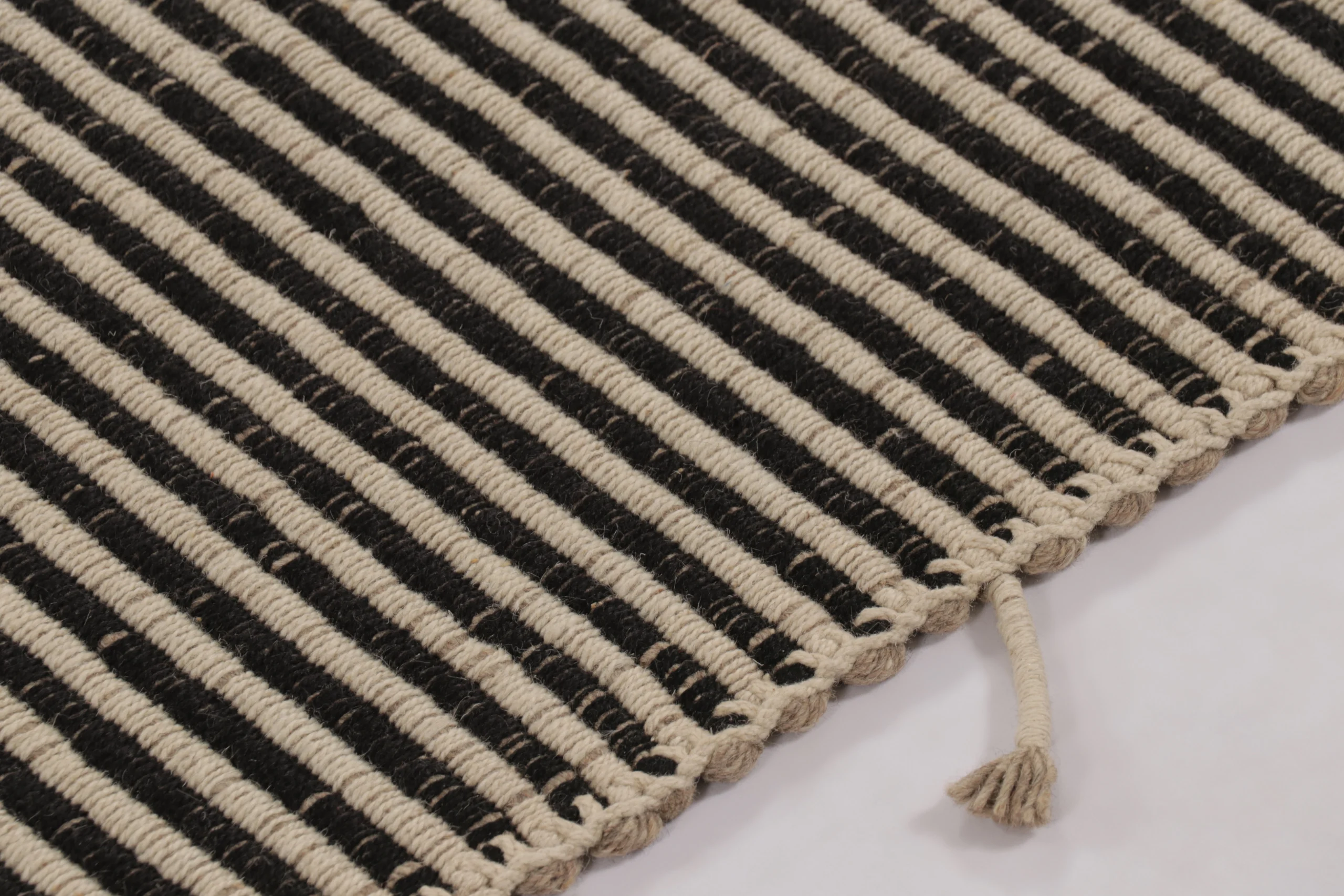 Modern Striped Kilim Rug