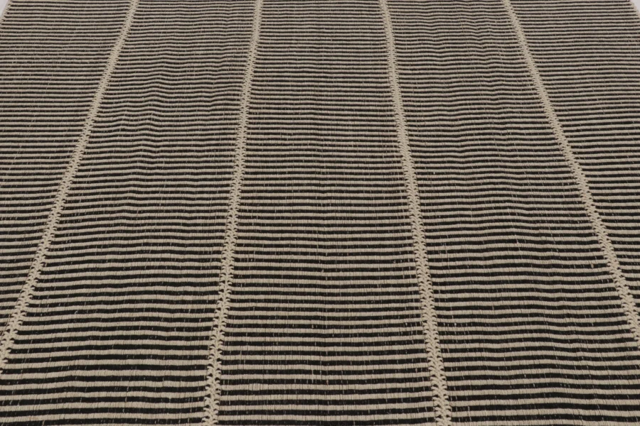 Modern Striped Kilim Rug