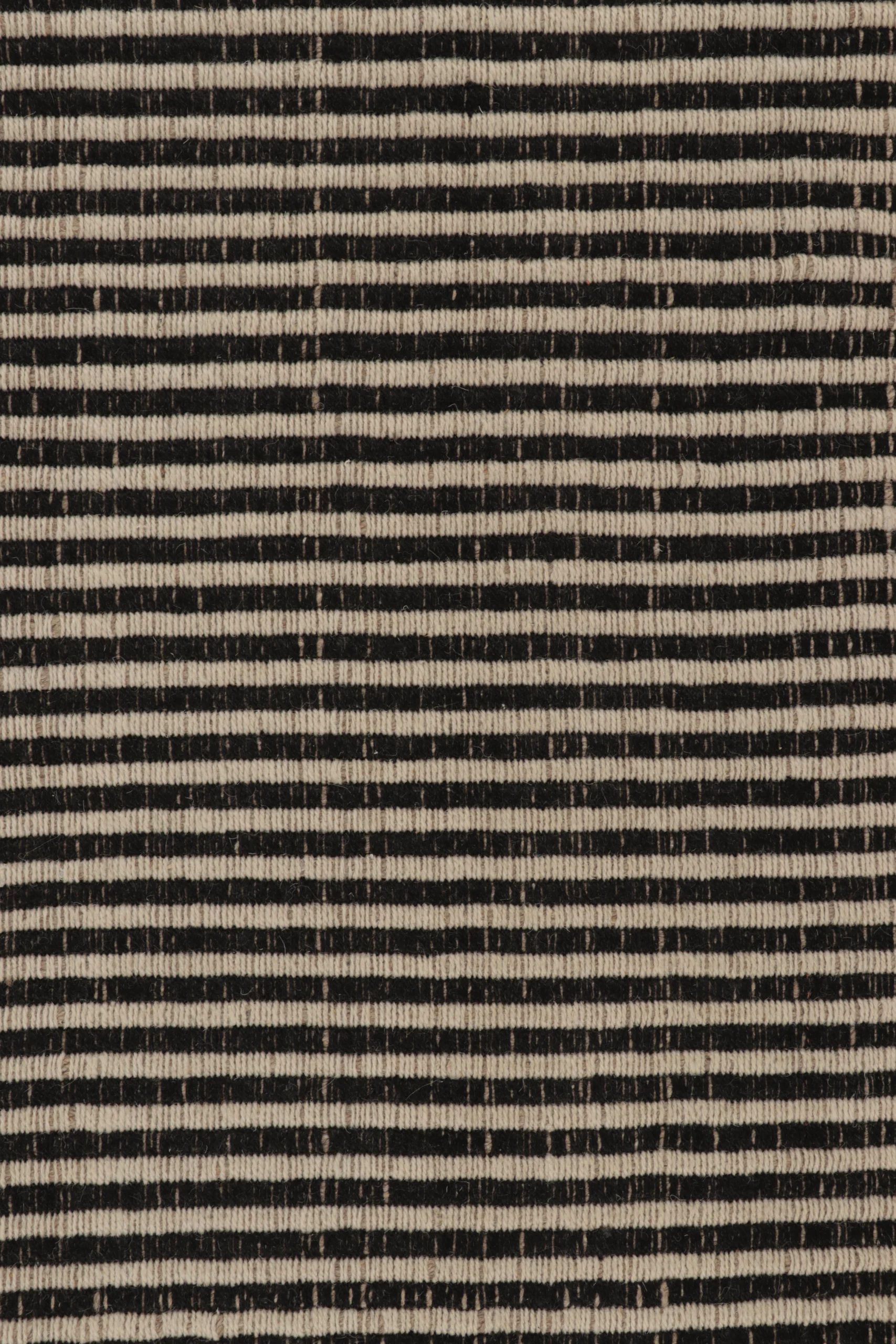 Modern Striped Kilim Rug