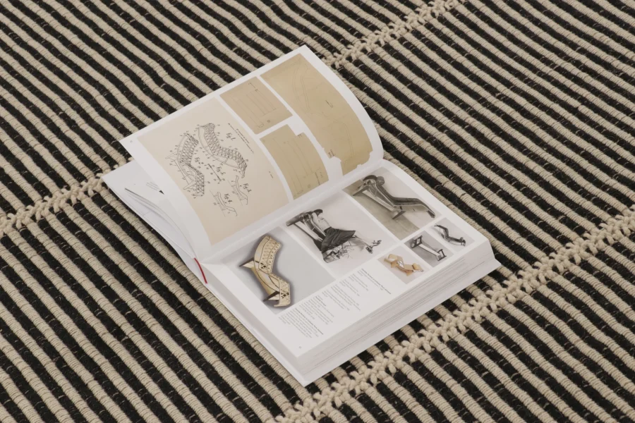 Modern Striped Kilim Rug