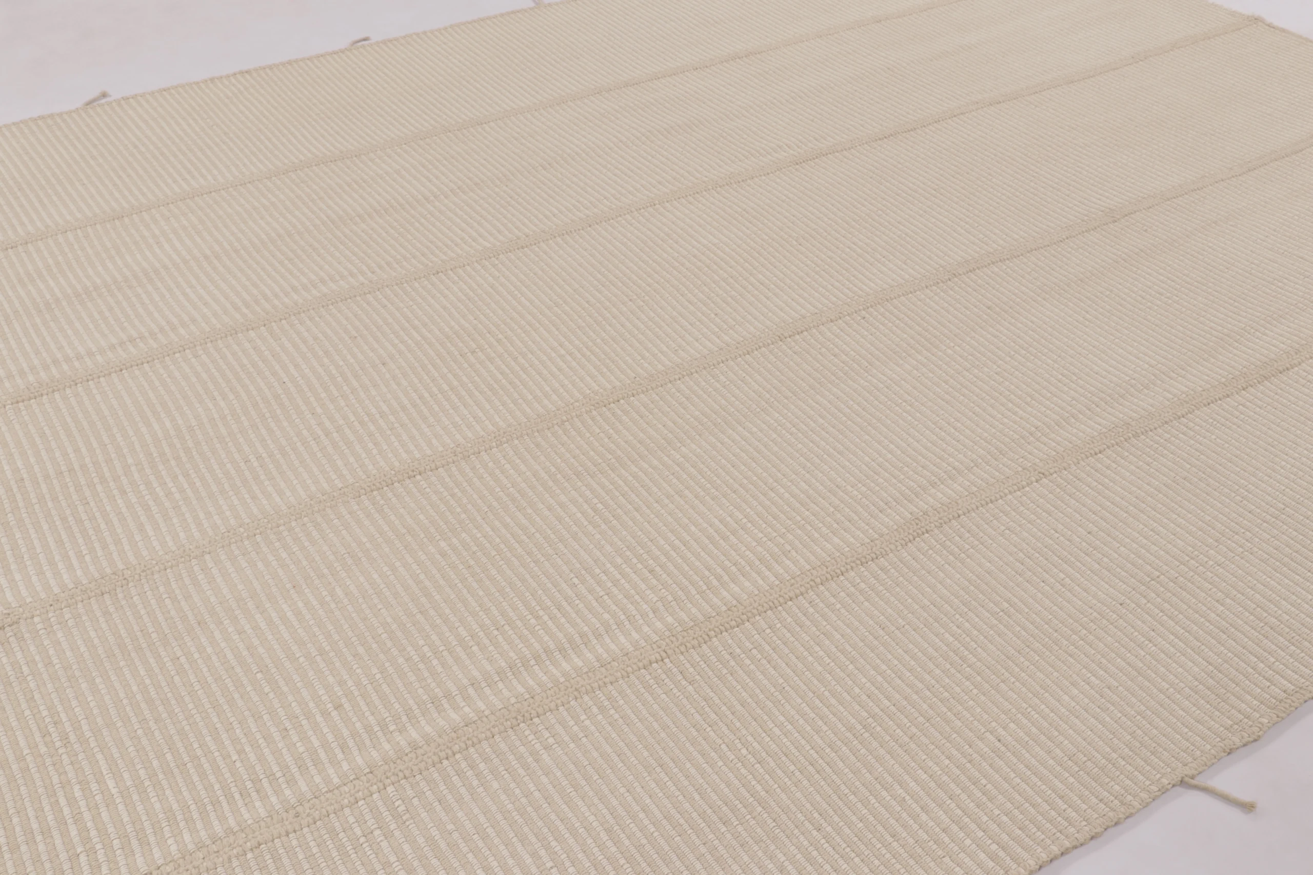 Modern Striped Kilim Rug