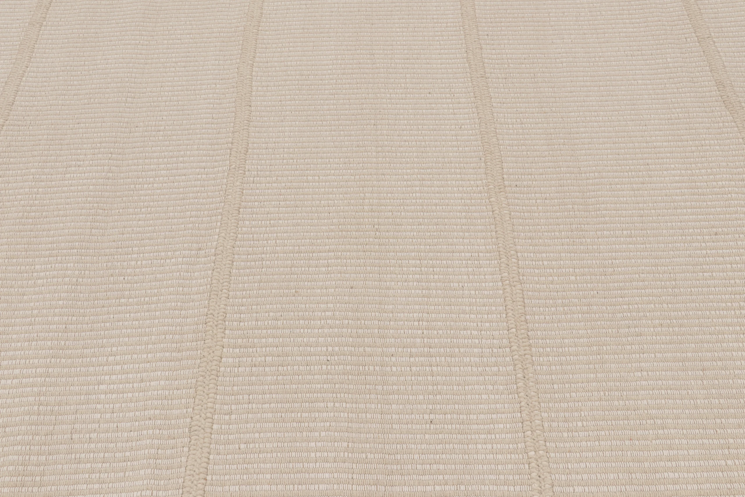 Modern Striped Kilim Rug