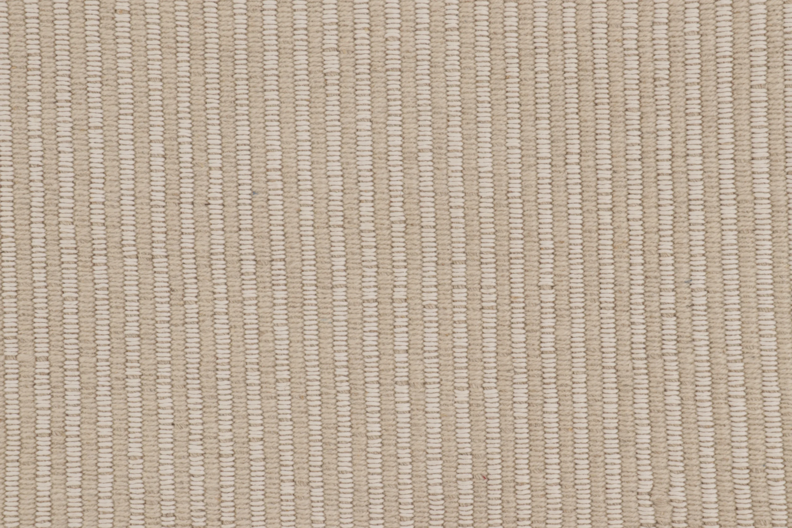Modern Striped Kilim Rug