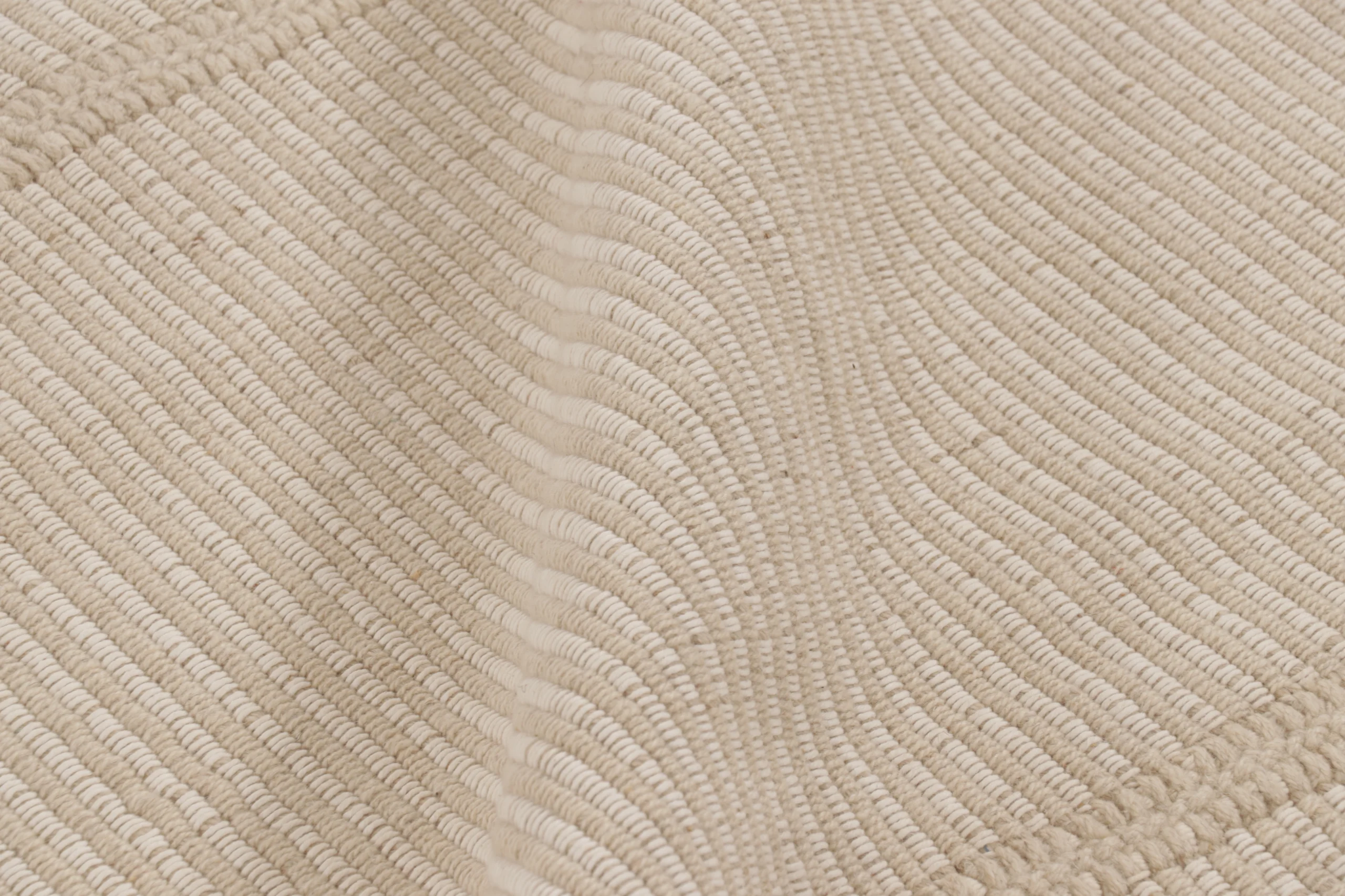 Modern Striped Kilim Rug