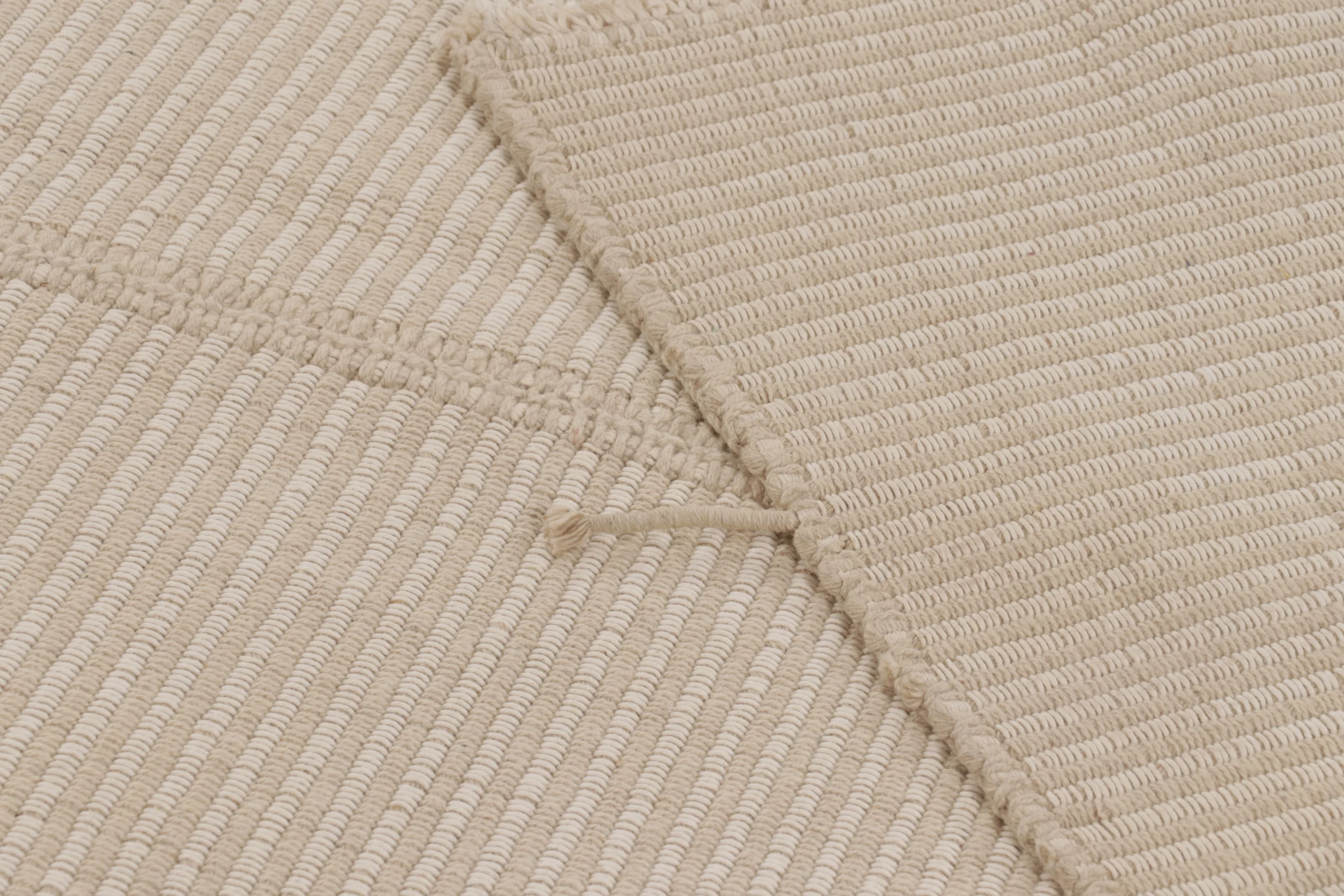 Modern Striped Kilim Rug