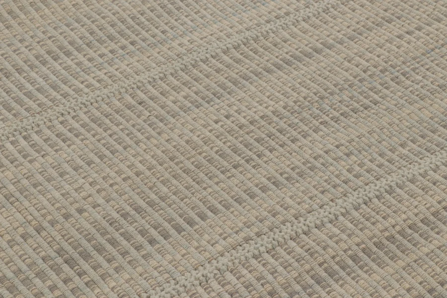 Modern Striped Kilim Rug