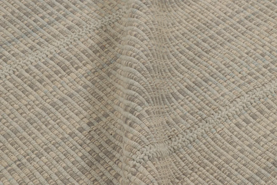 Modern Striped Kilim Rug