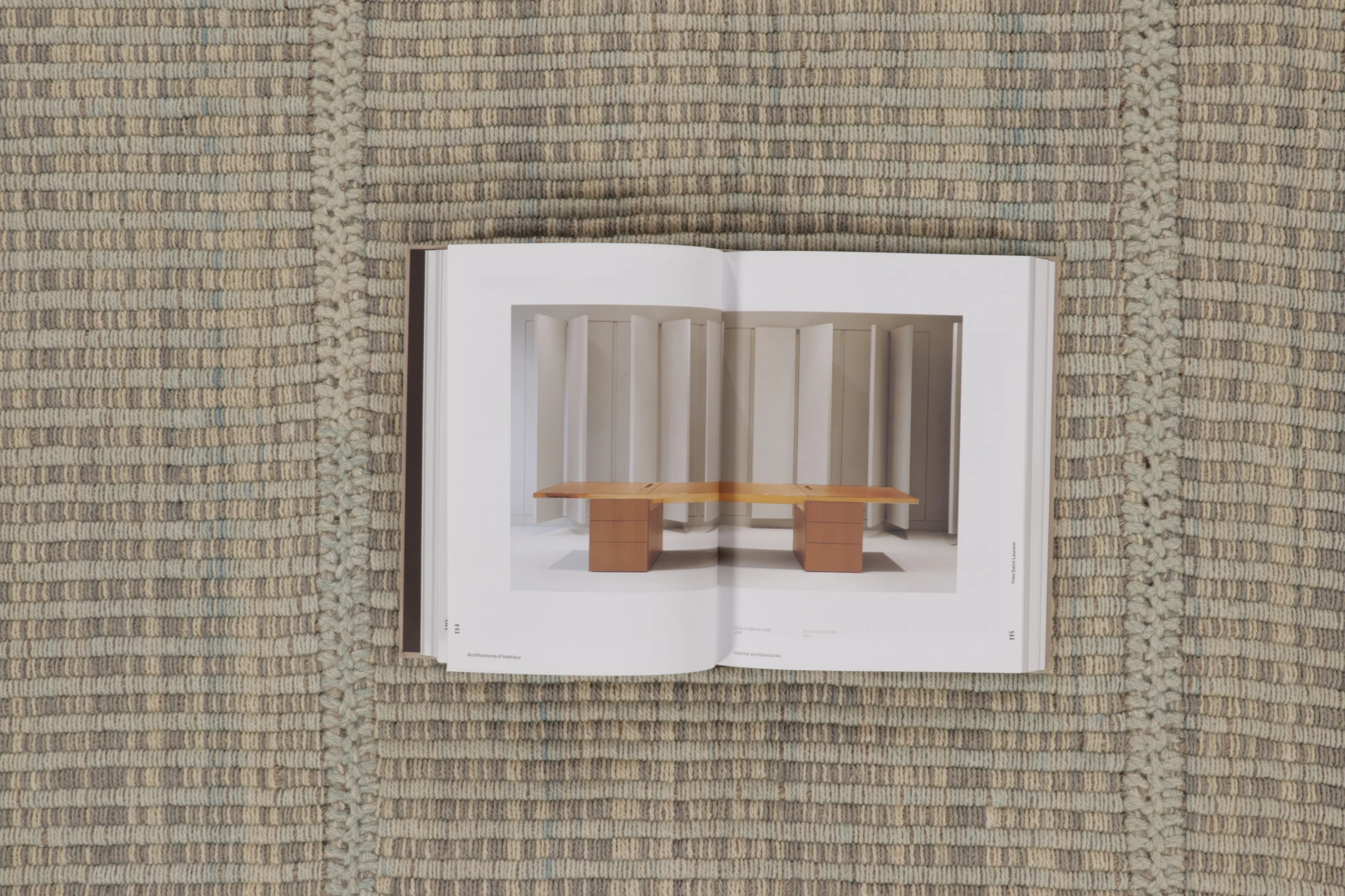 Modern Striped Kilim Rug