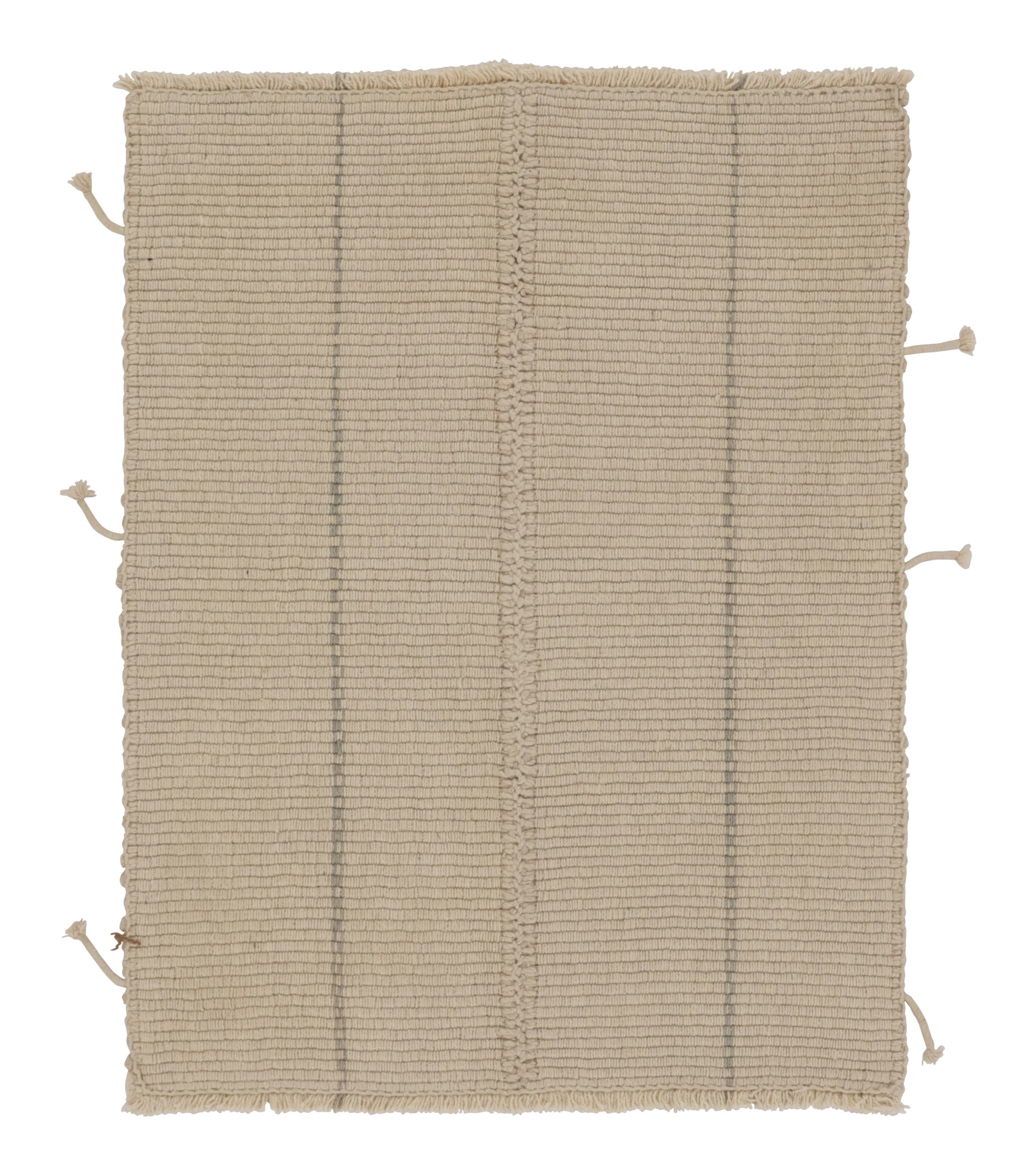 Modern Striped Kilim Rug