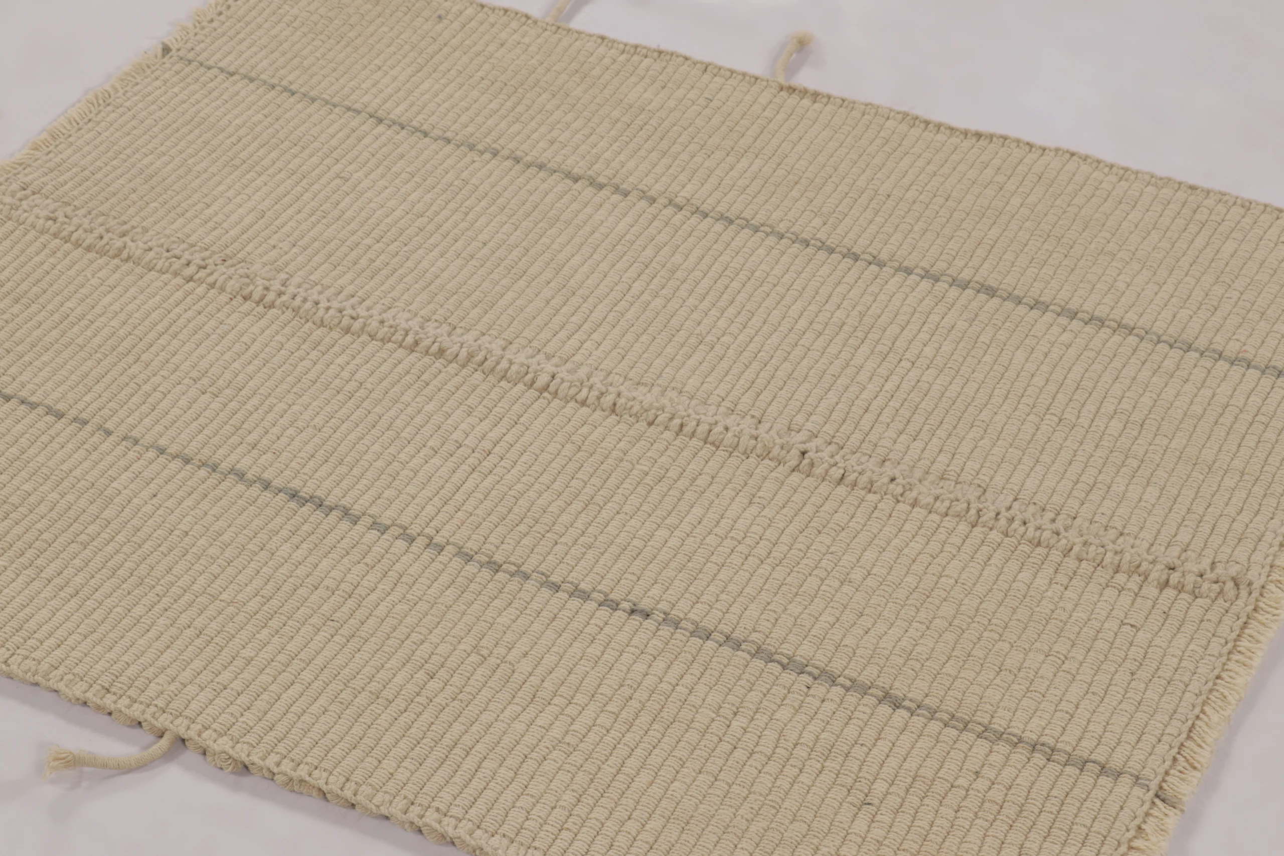 Modern Striped Kilim Rug