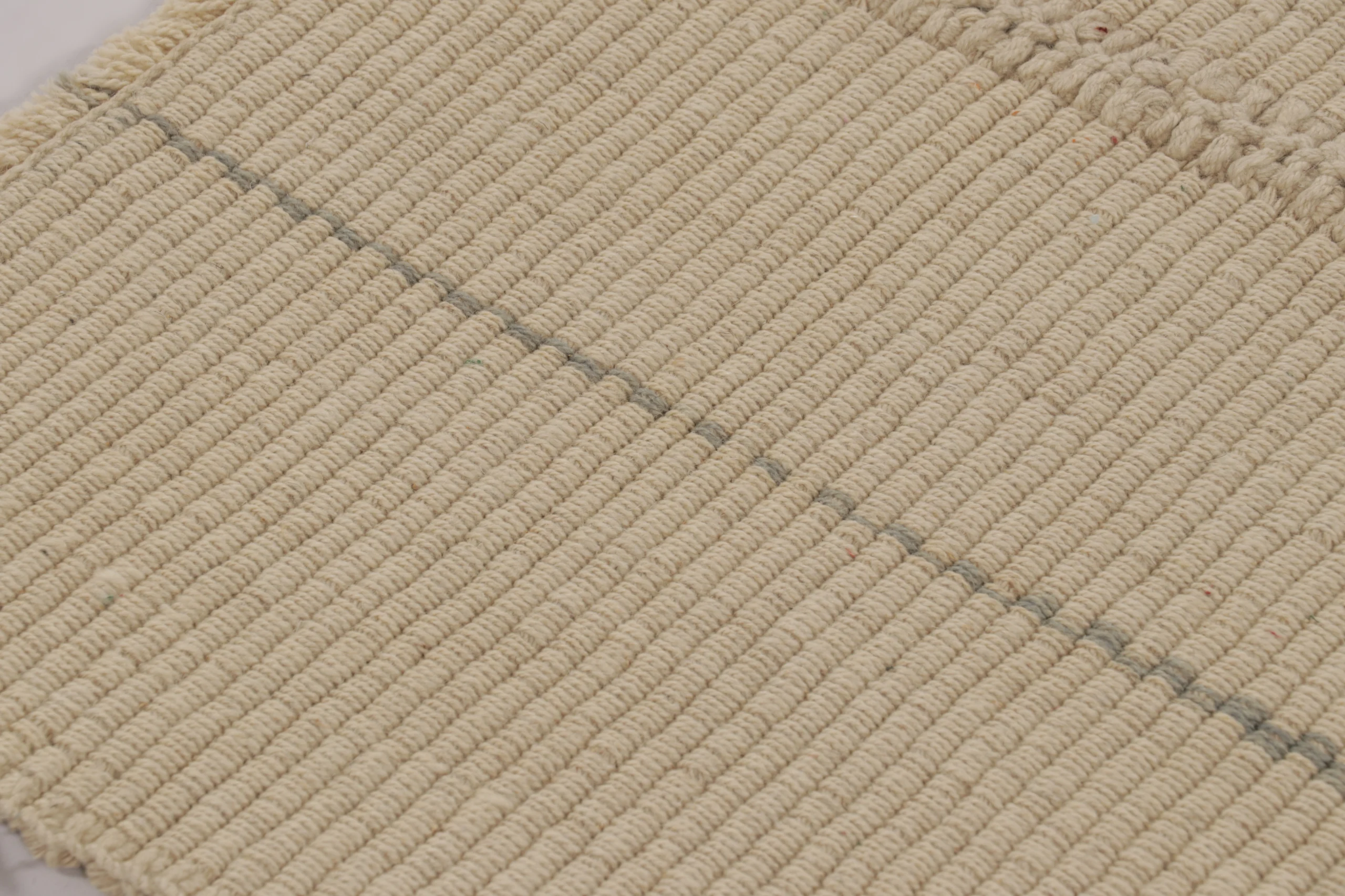 Modern Striped Kilim Rug