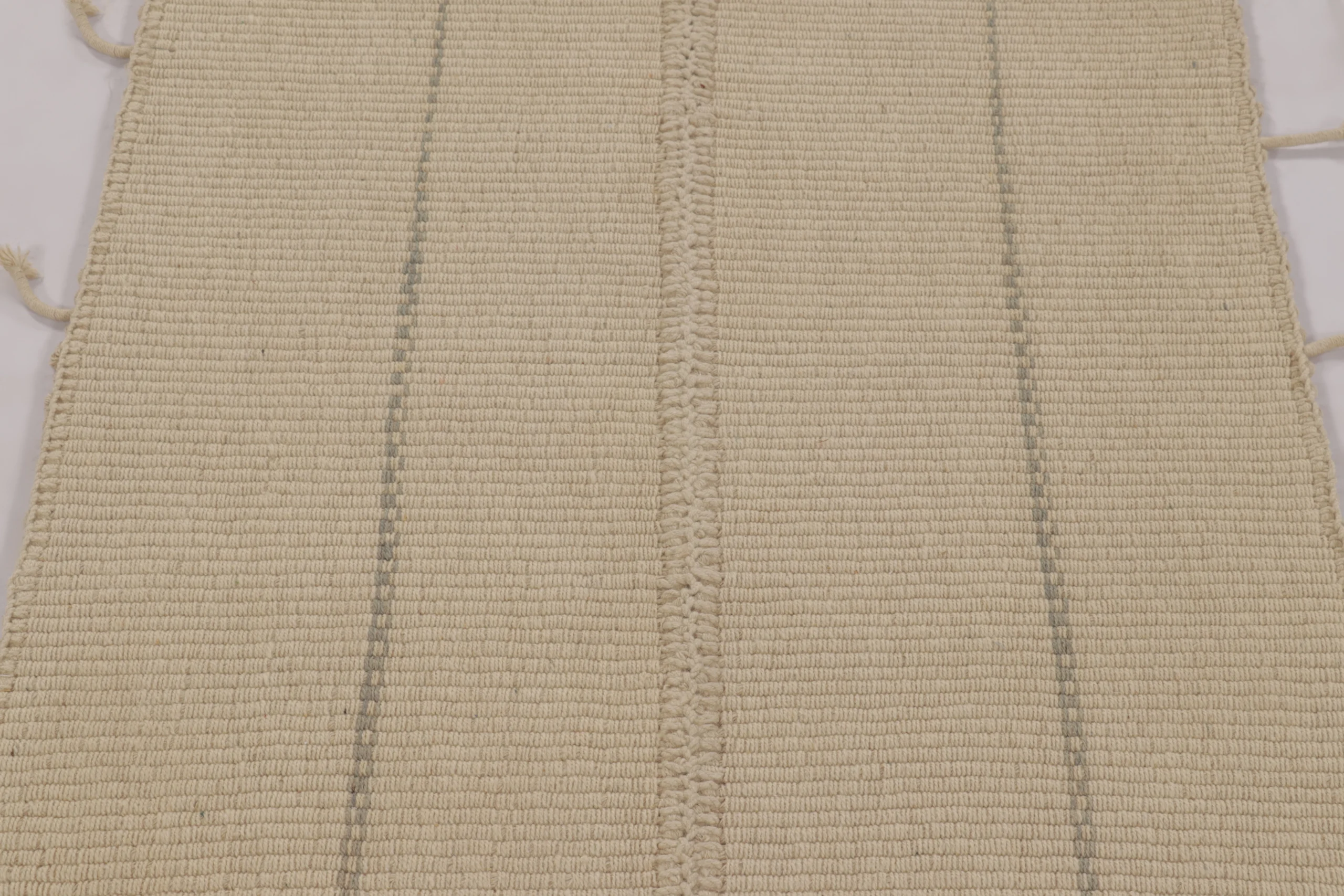 Modern Striped Kilim Rug