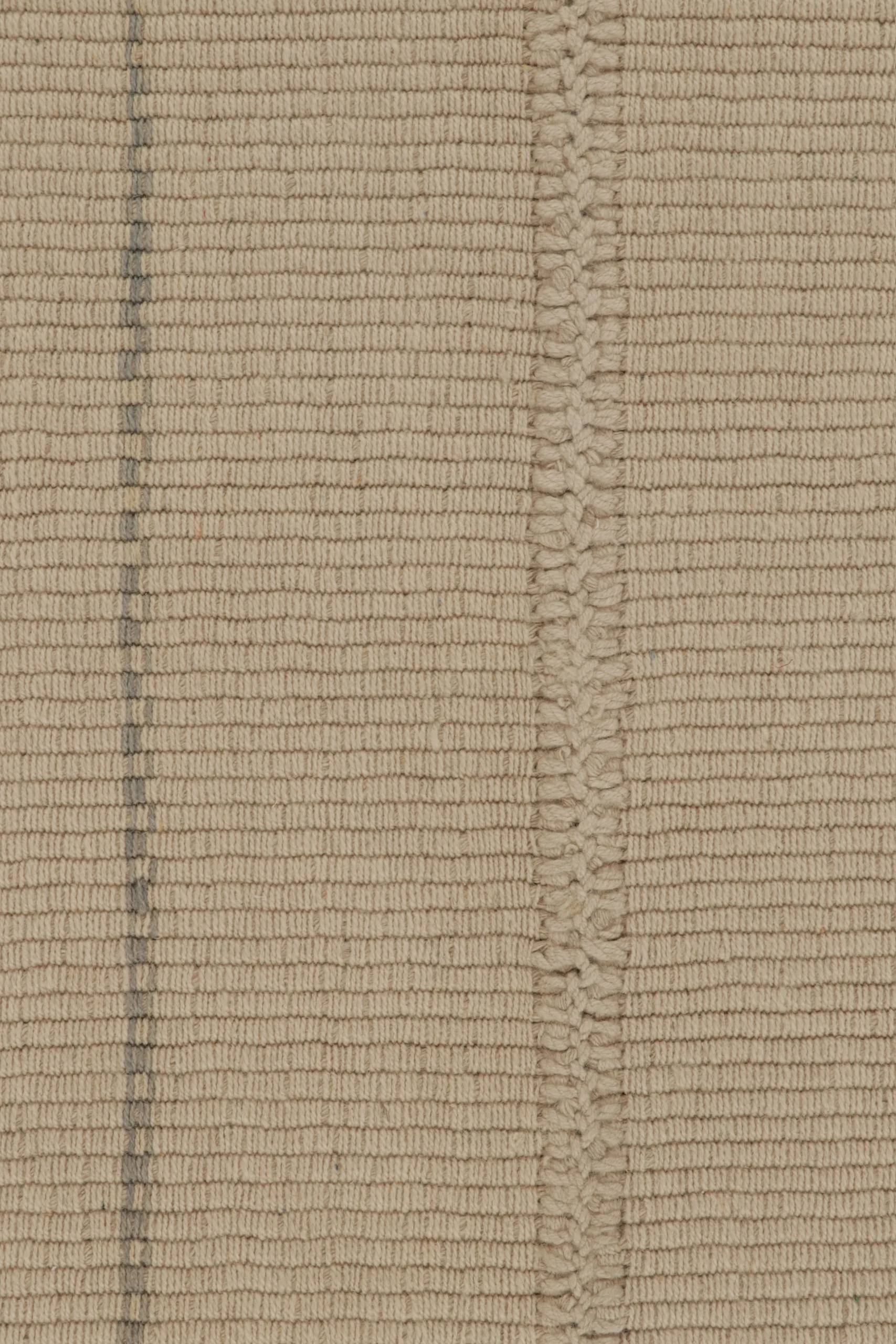 Modern Striped Kilim Rug