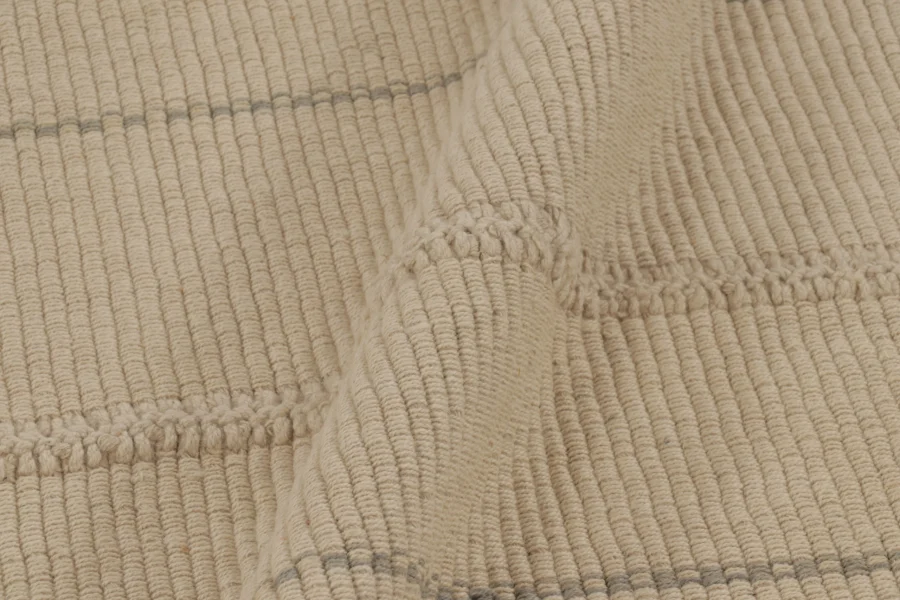 Modern Striped Kilim Rug