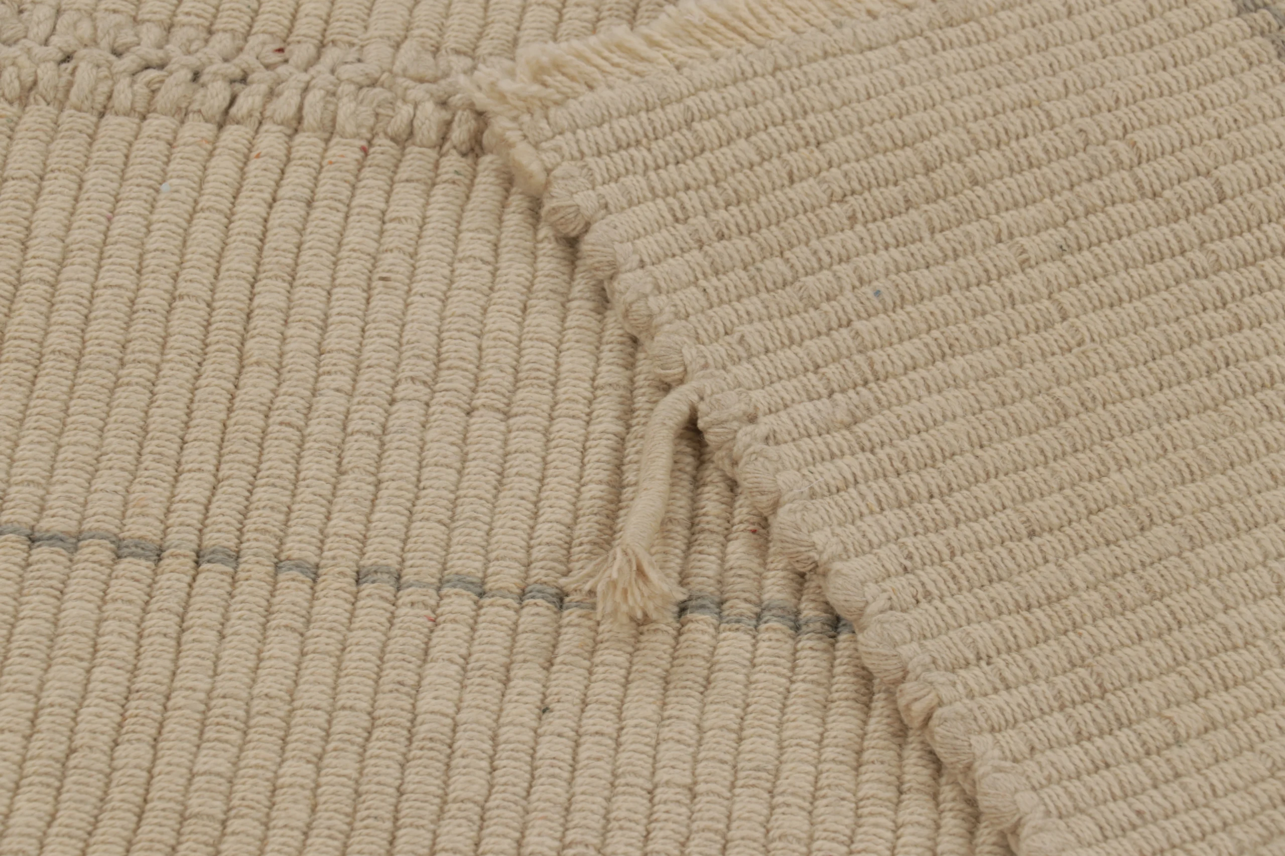Modern Striped Kilim Rug
