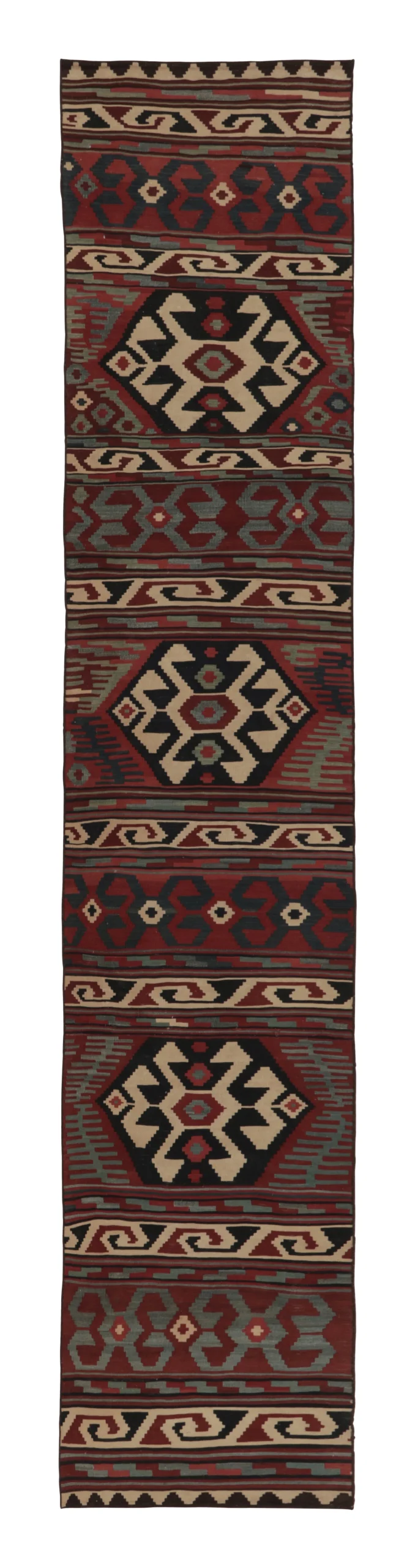 Vintage Geometric Tribal Rug