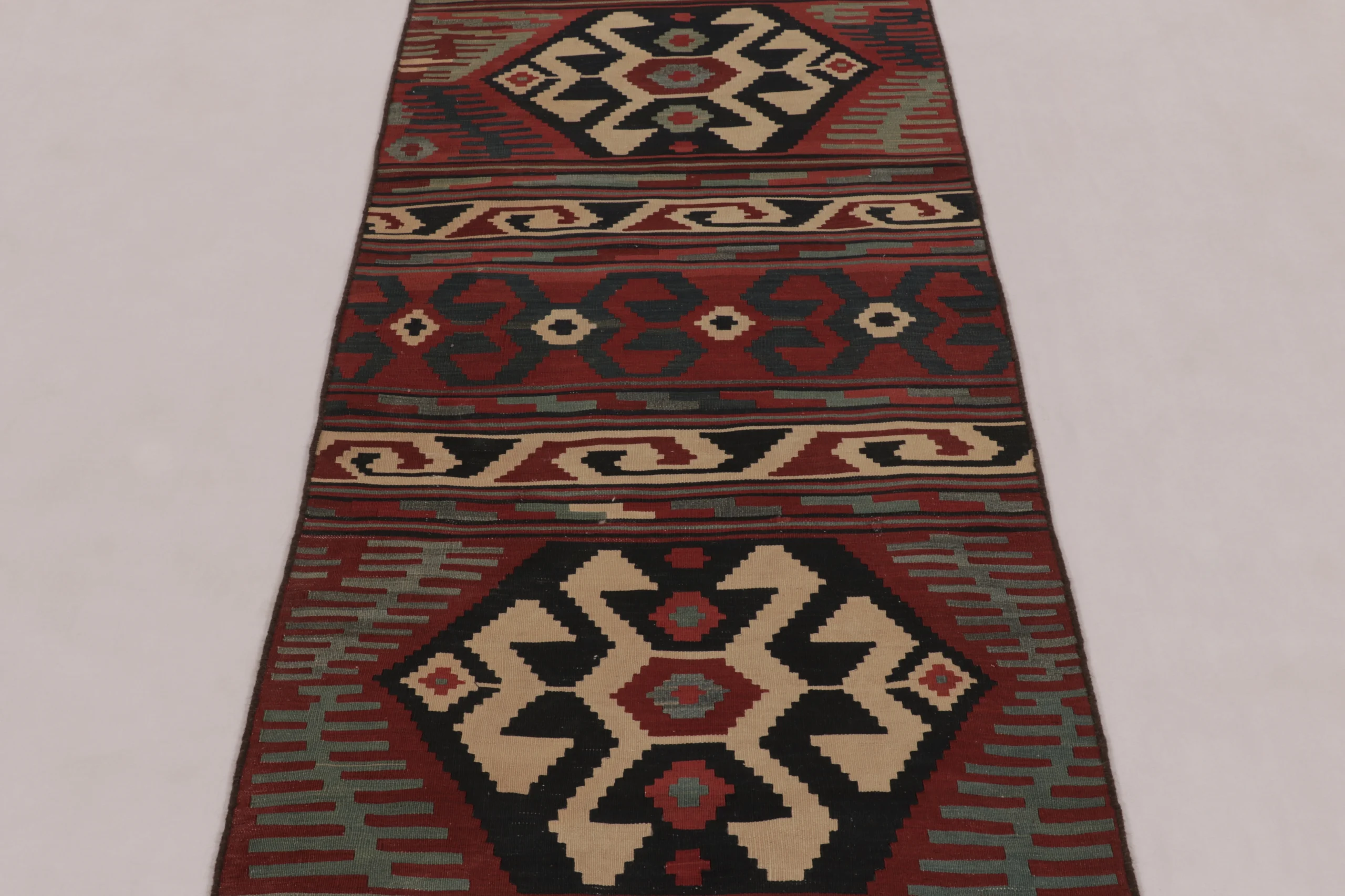 Vintage Geometric Tribal Rug