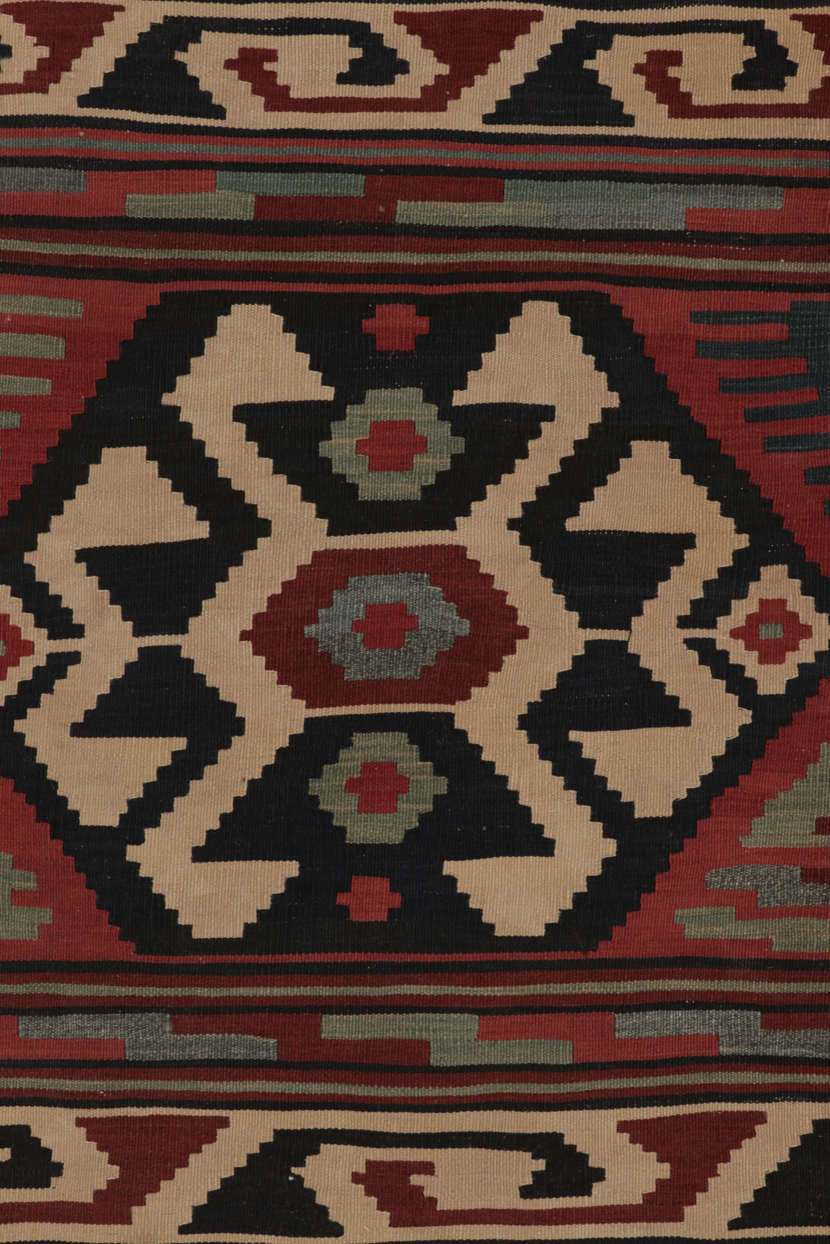 Vintage Geometric Tribal Rug