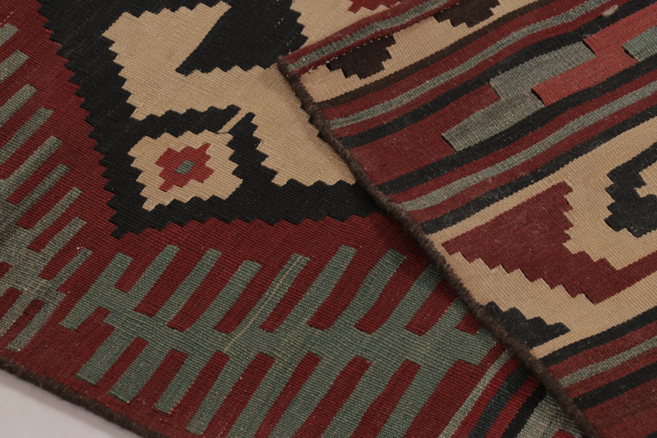 Vintage Geometric Tribal Rug