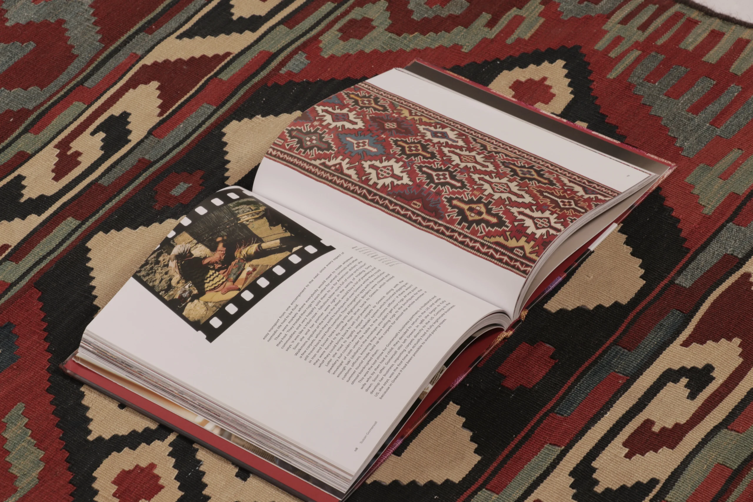 Vintage Geometric Tribal Rug