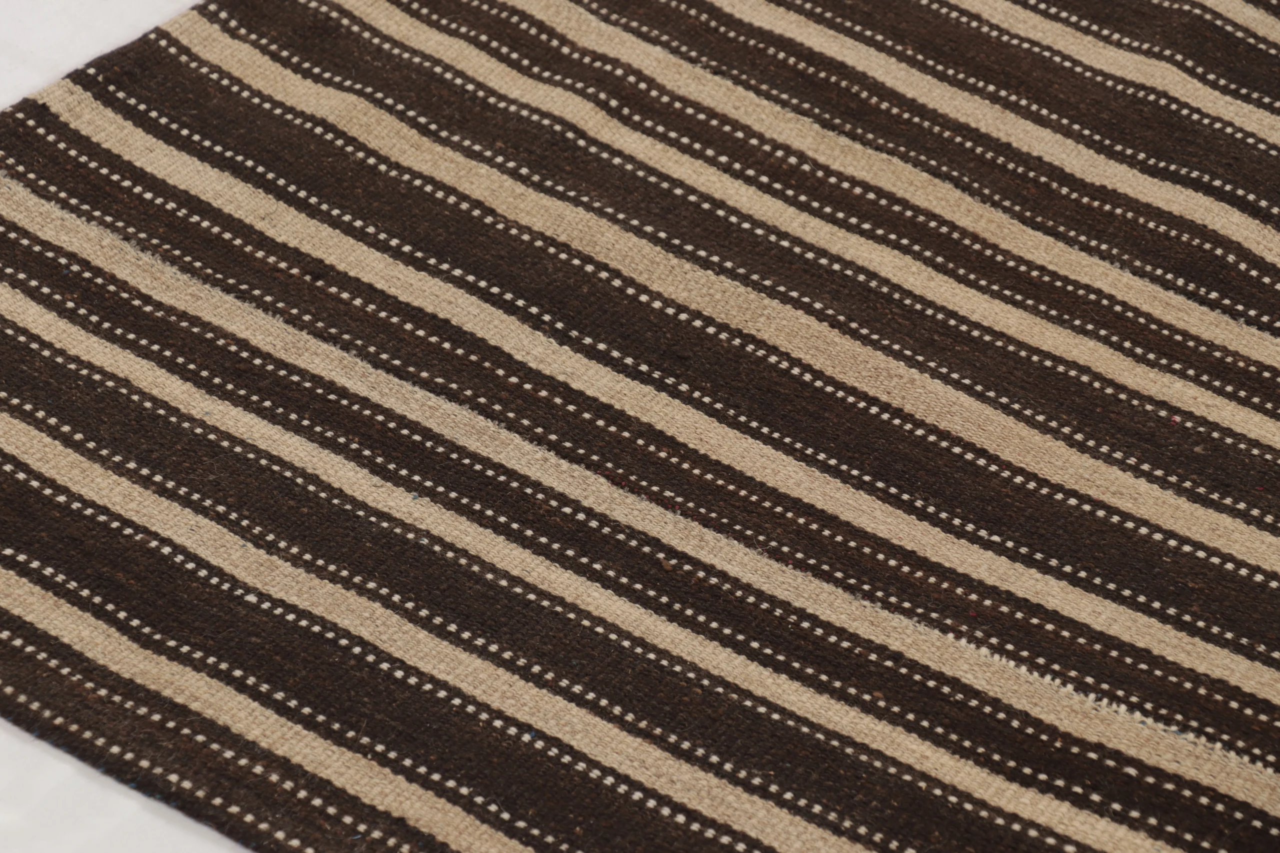 Vintage Persian Striped Kilim