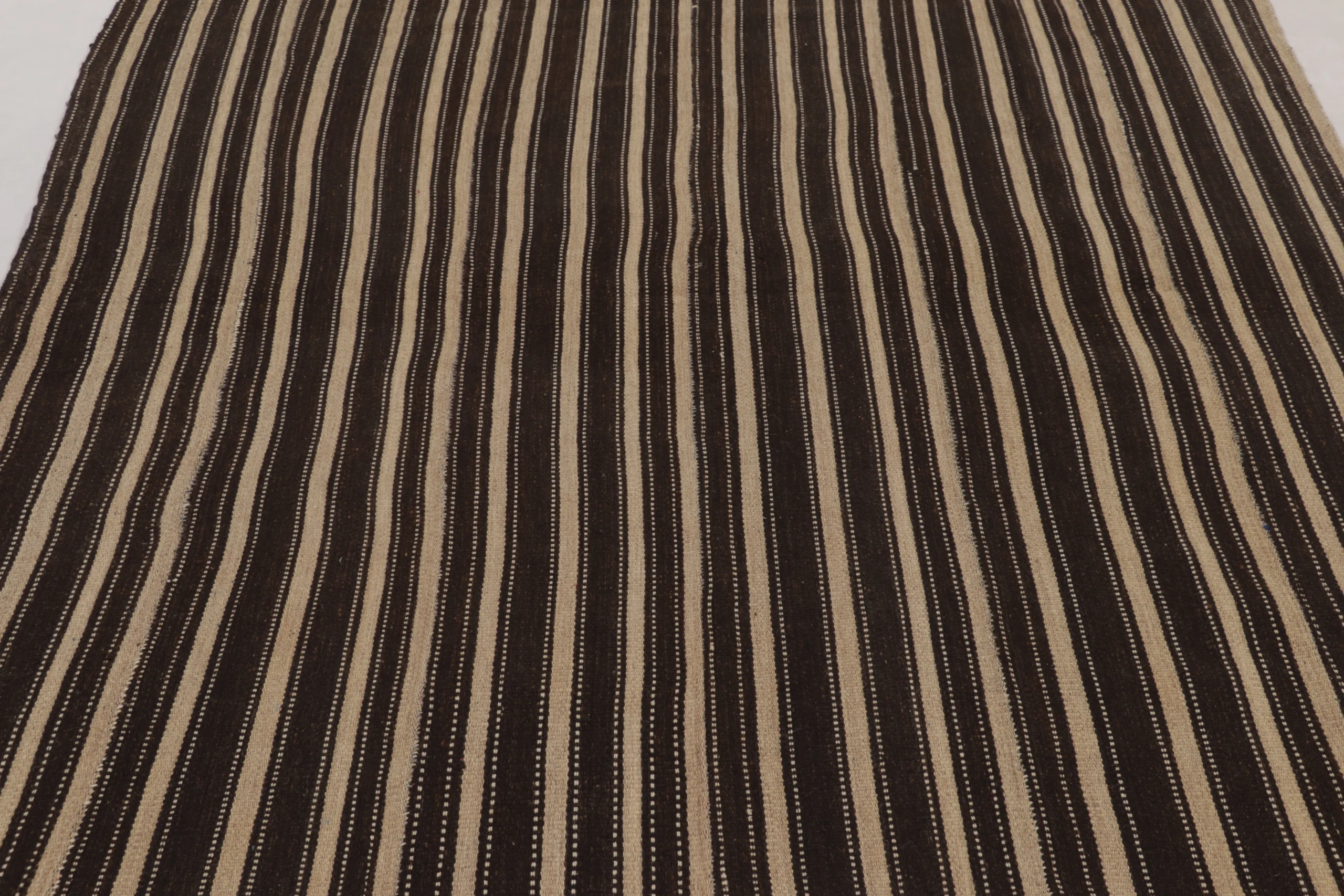 Vintage Persian Striped Kilim