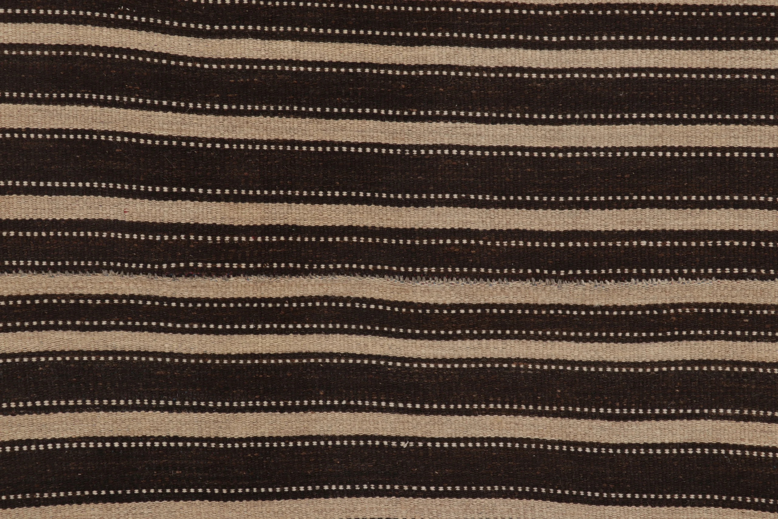 Vintage Persian Striped Kilim