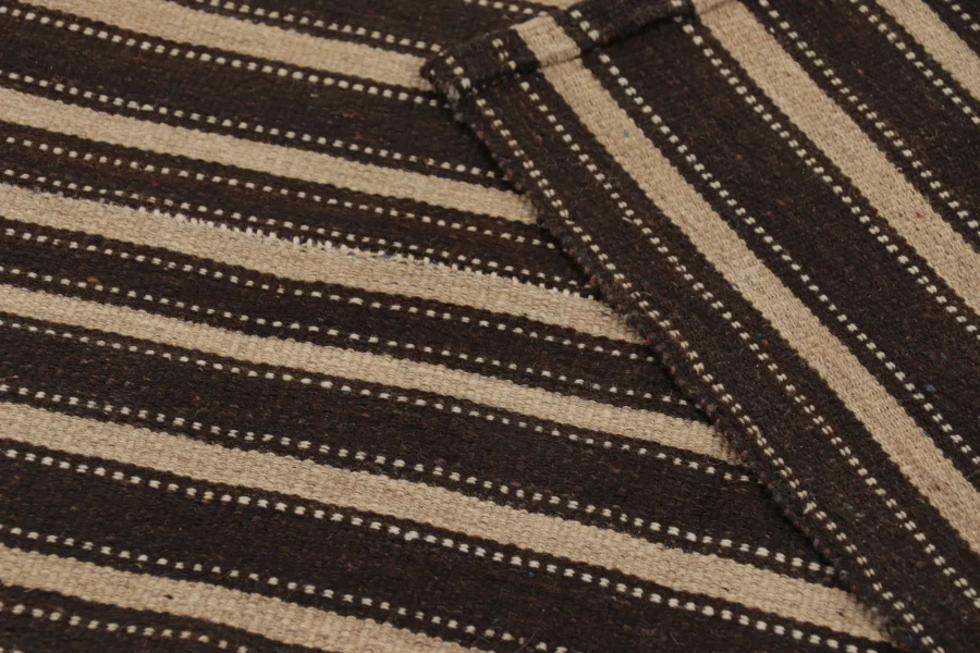 Vintage Persian Striped Kilim