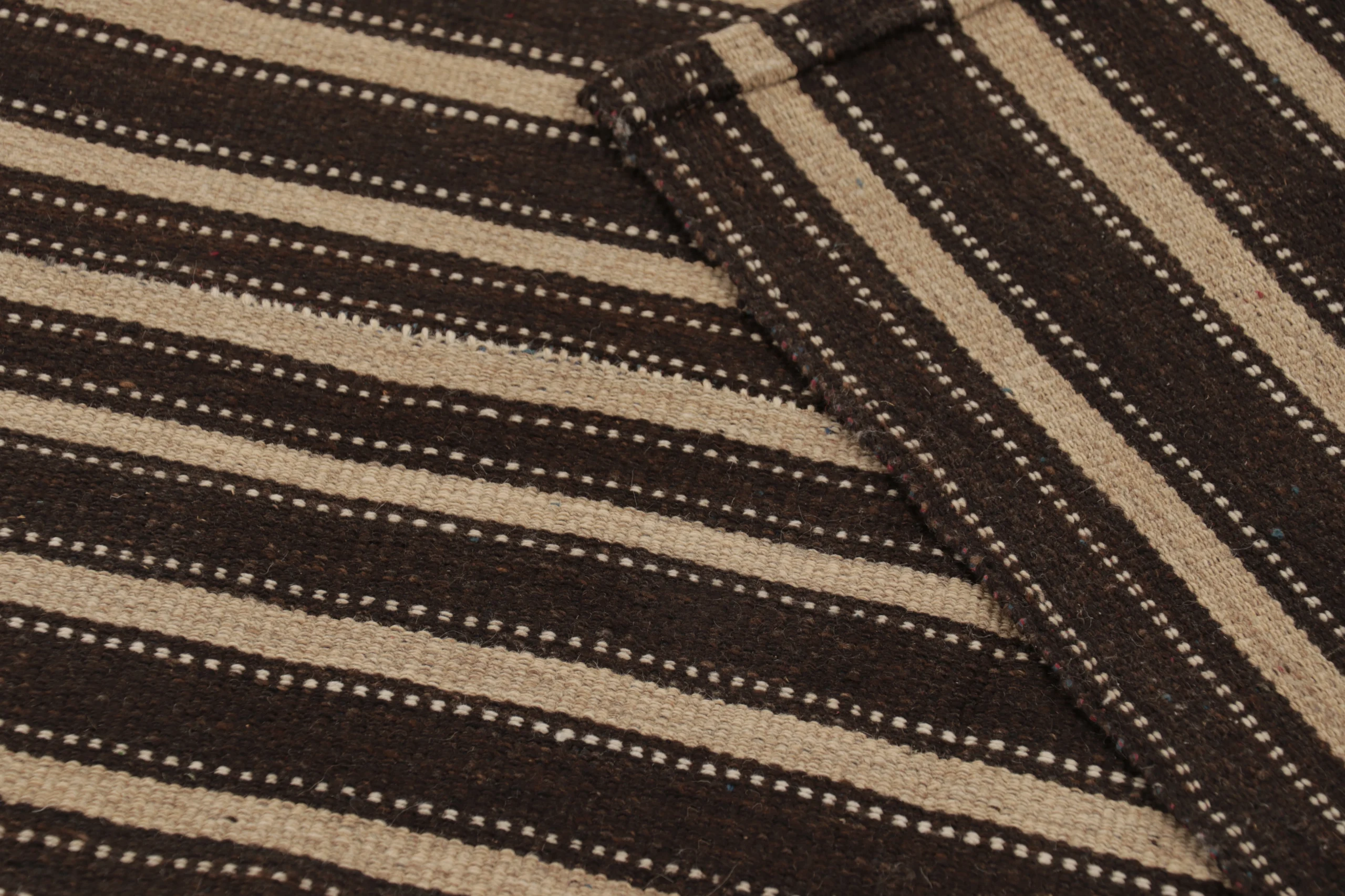 Vintage Persian Striped Kilim