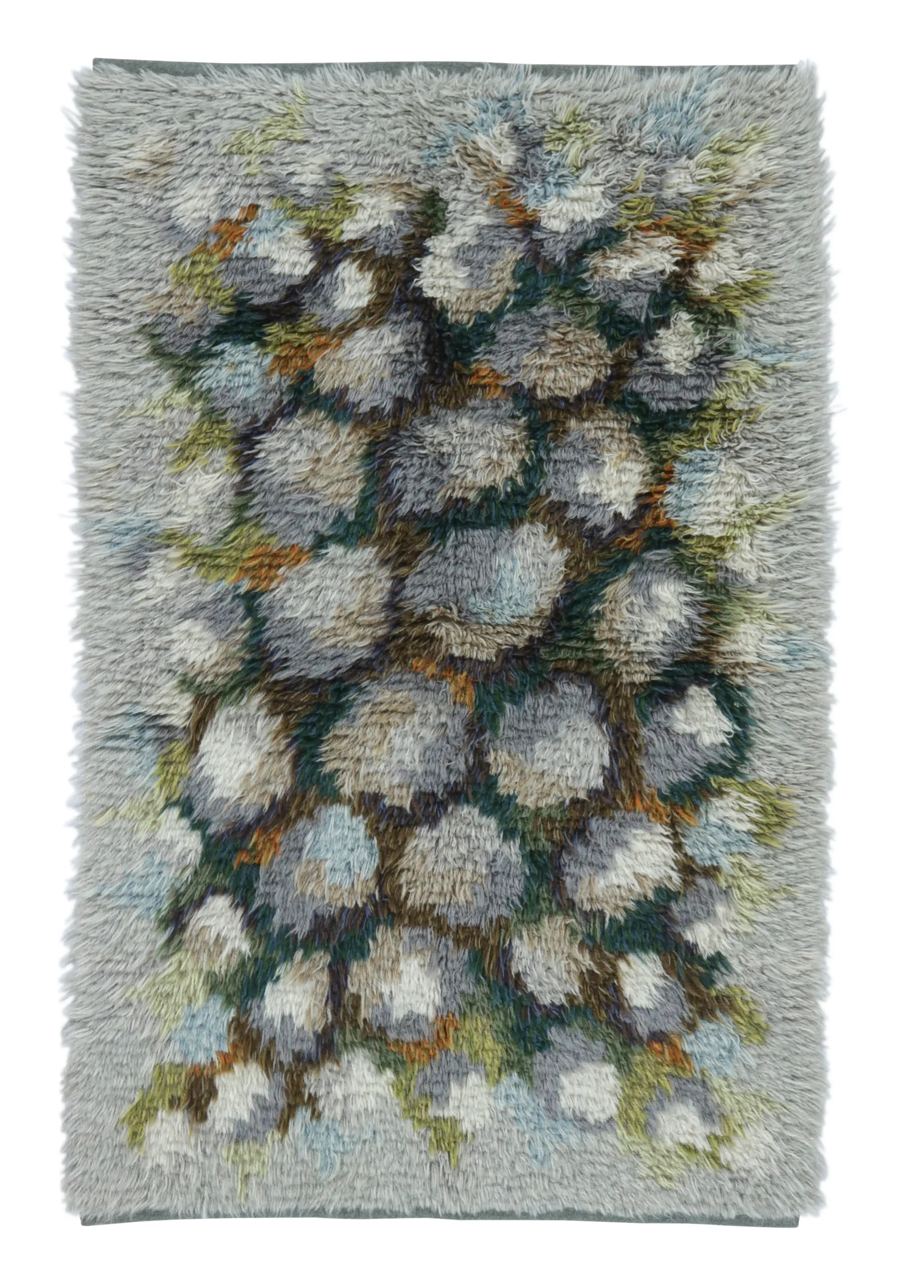 Vintage Swedish Rya Rug