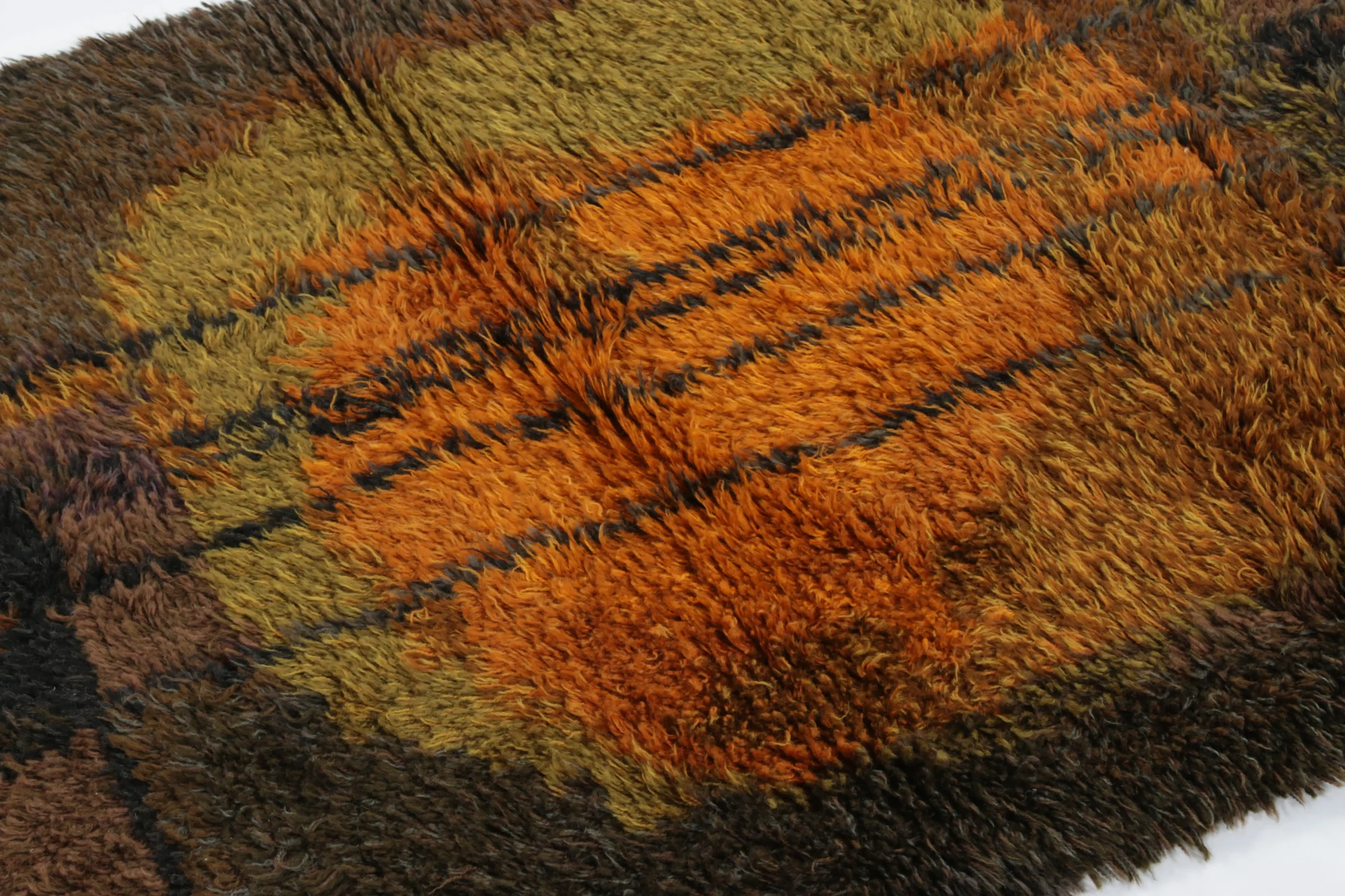 Vintage Swedish Rya Rug