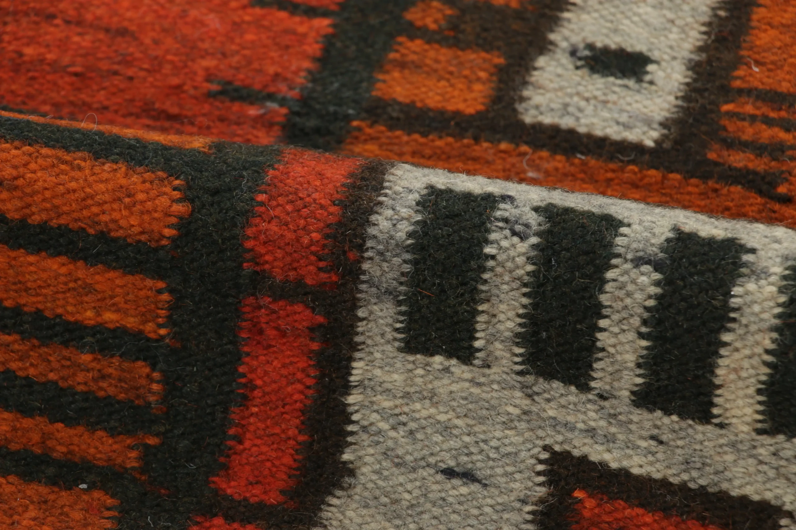Vintage Swedish Rya Rug