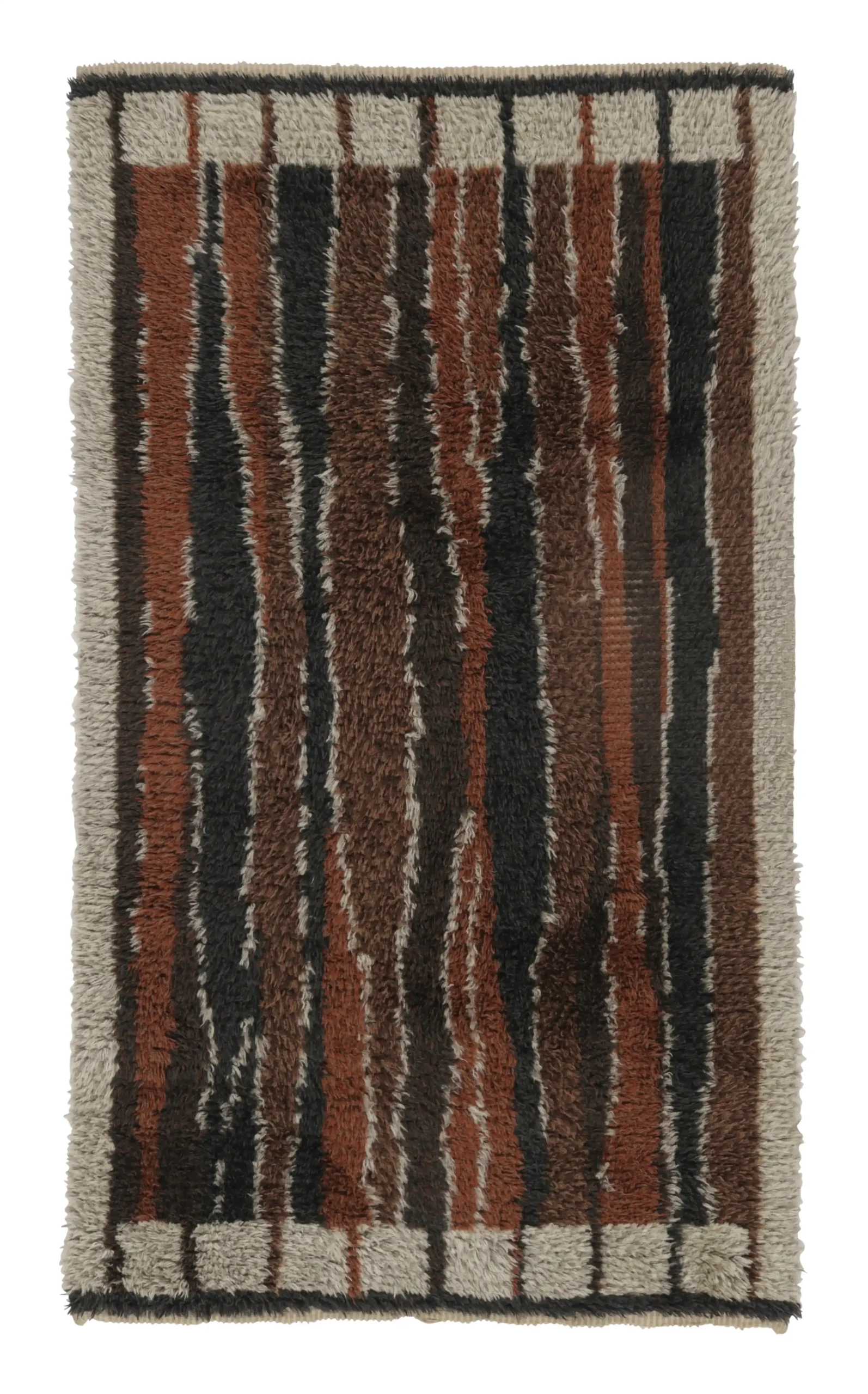 Vintage Swedish Rya Rug