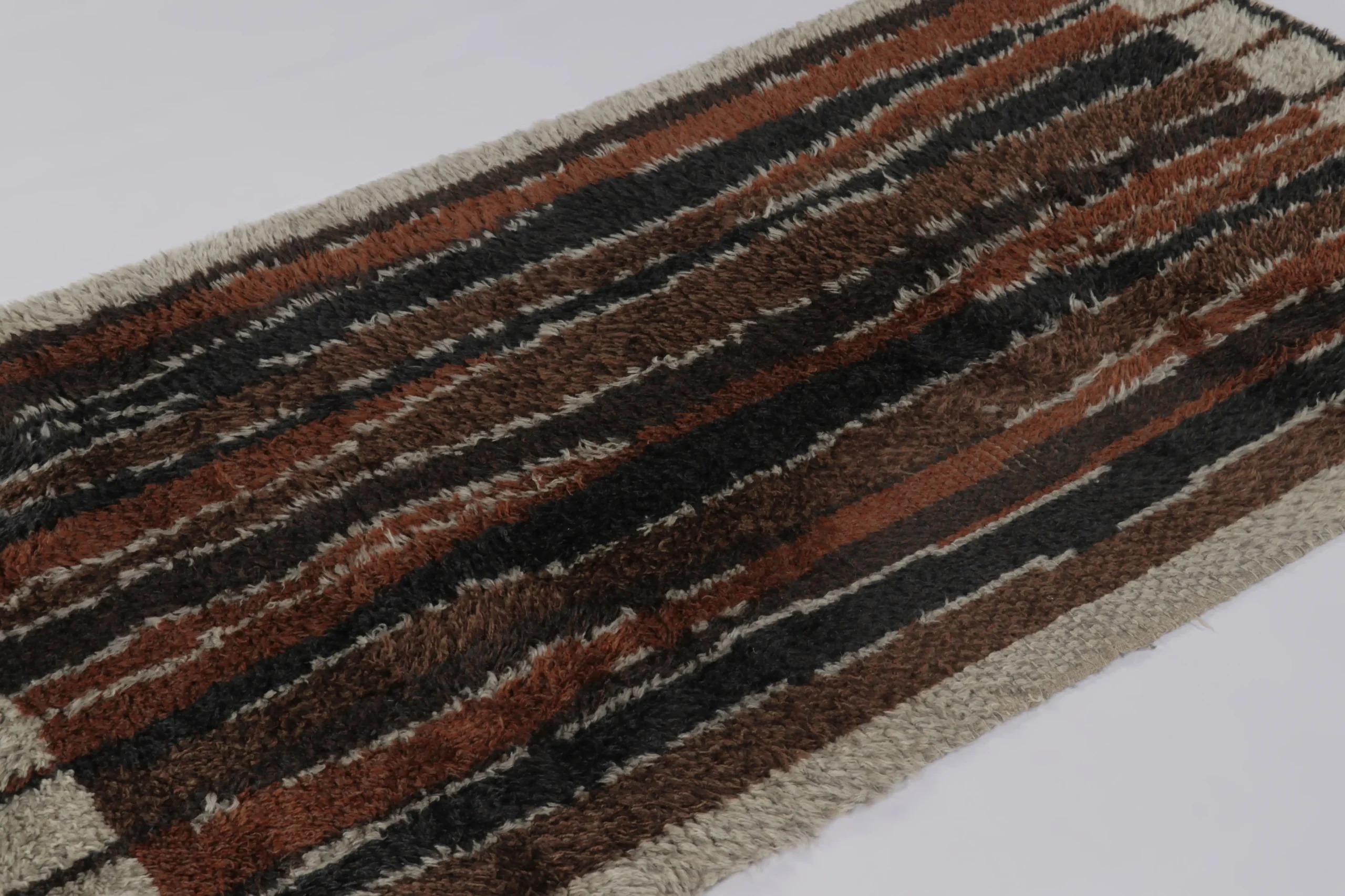 Vintage Swedish Rya Rug