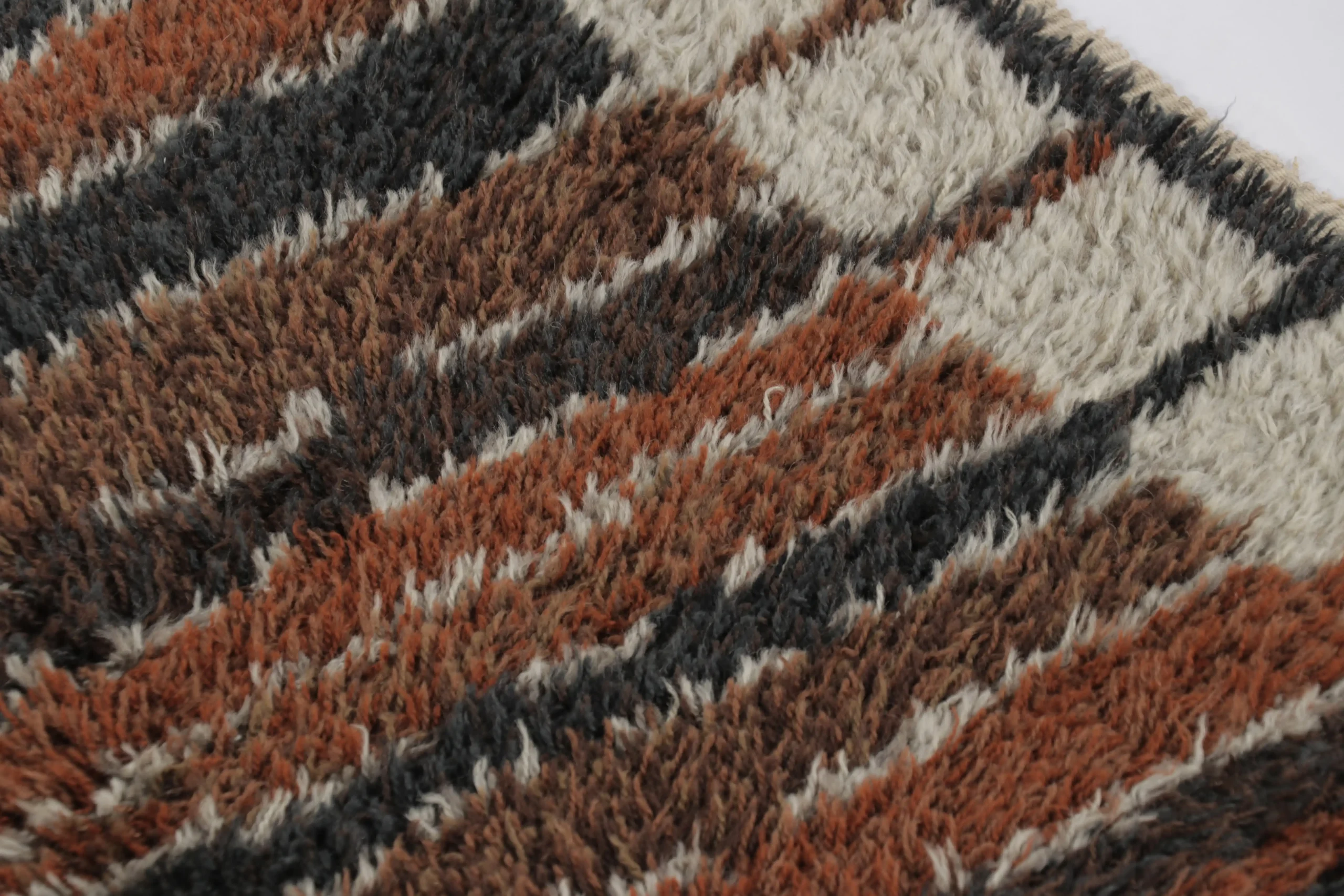 Vintage Swedish Rya Rug