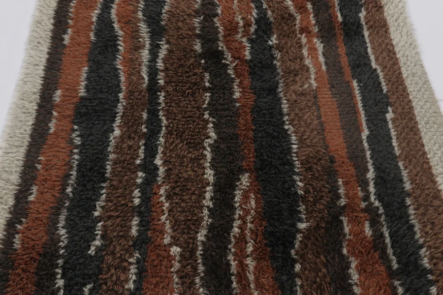Vintage Swedish Rya Rug