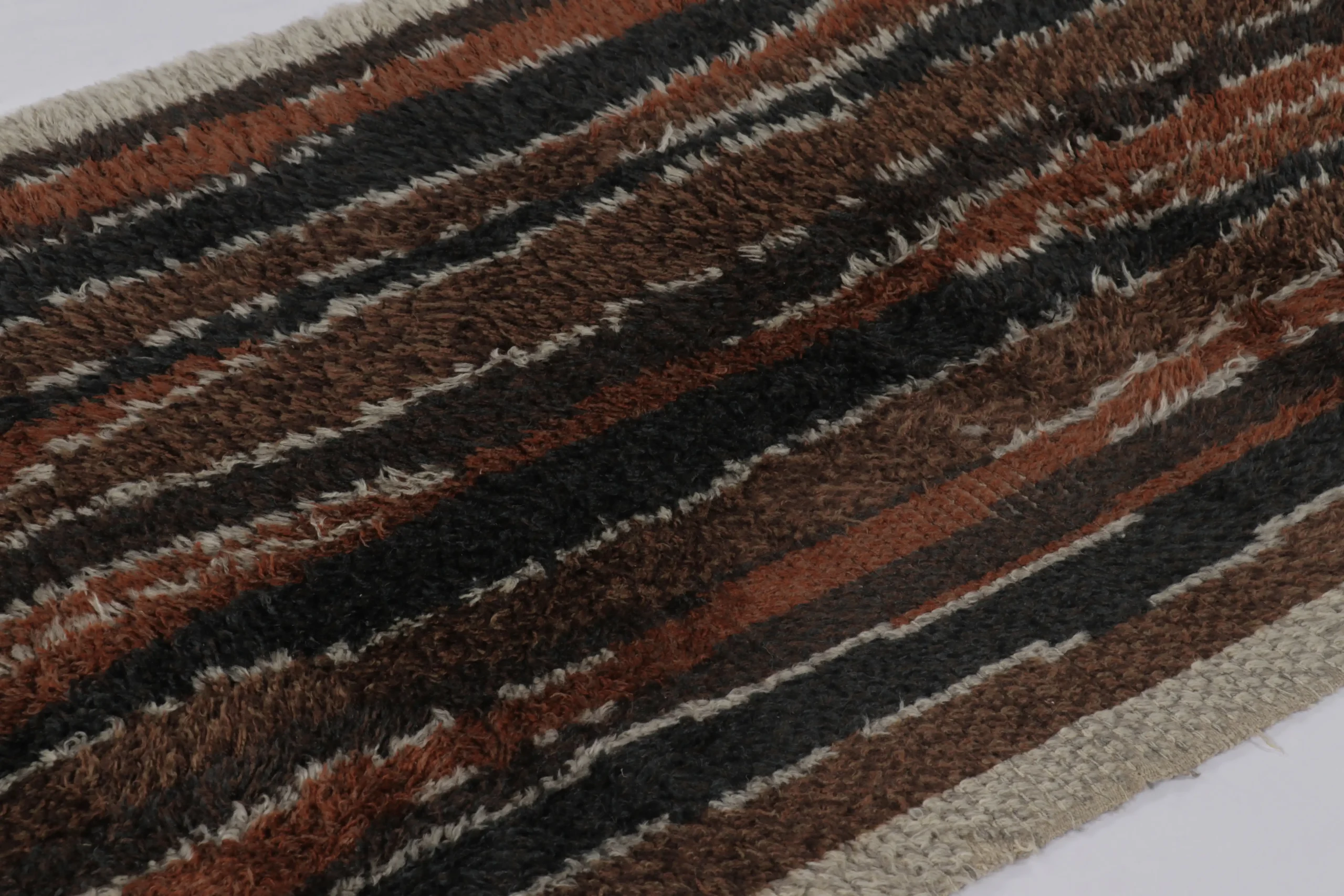 Vintage Swedish Rya Rug