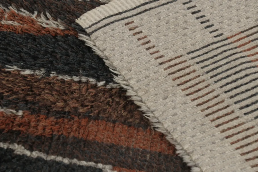 Vintage Swedish Rya Rug