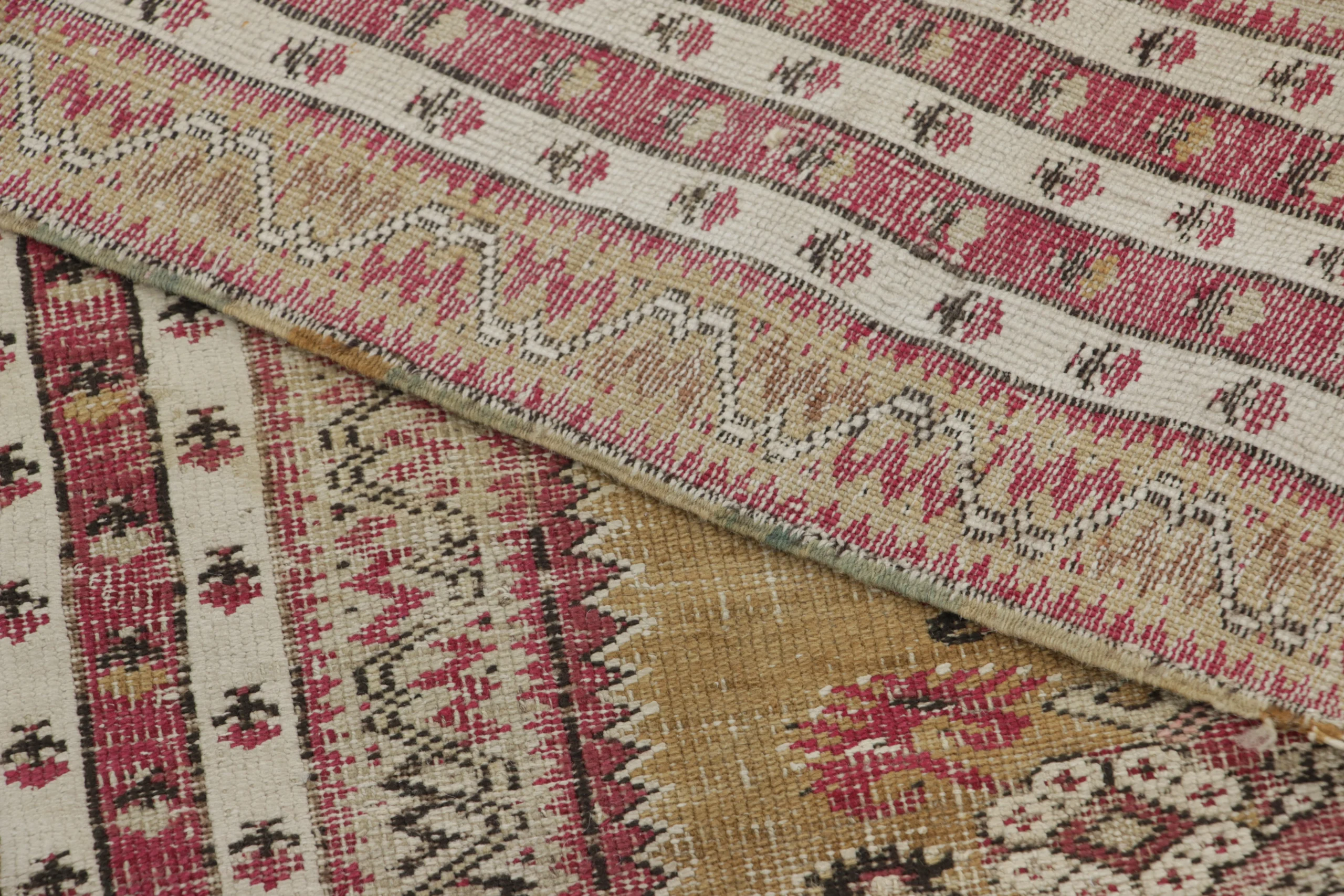 Antique Ghiordes Runner Rug